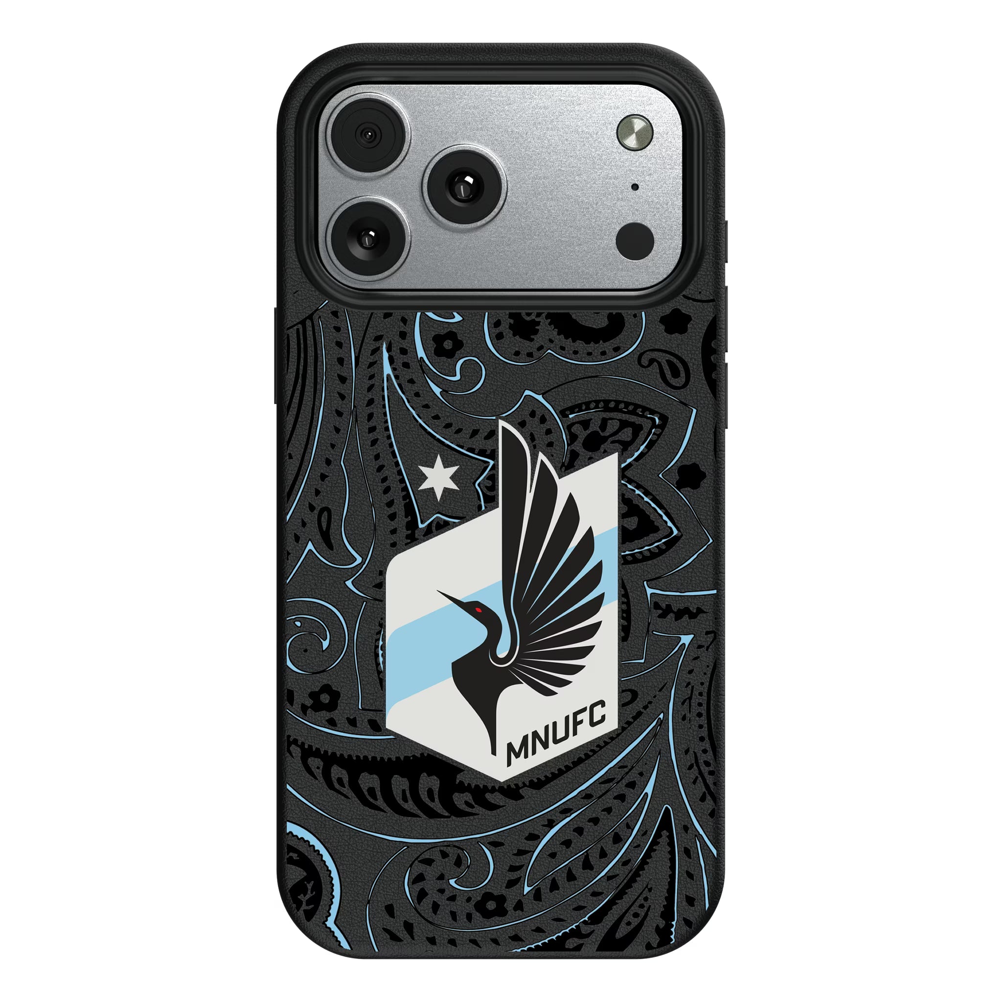 Minnesota United FC Paisley iPhone MagSafe Compatible Phone Case for Apple iPhone#Device_iPhone 17 Pro Max