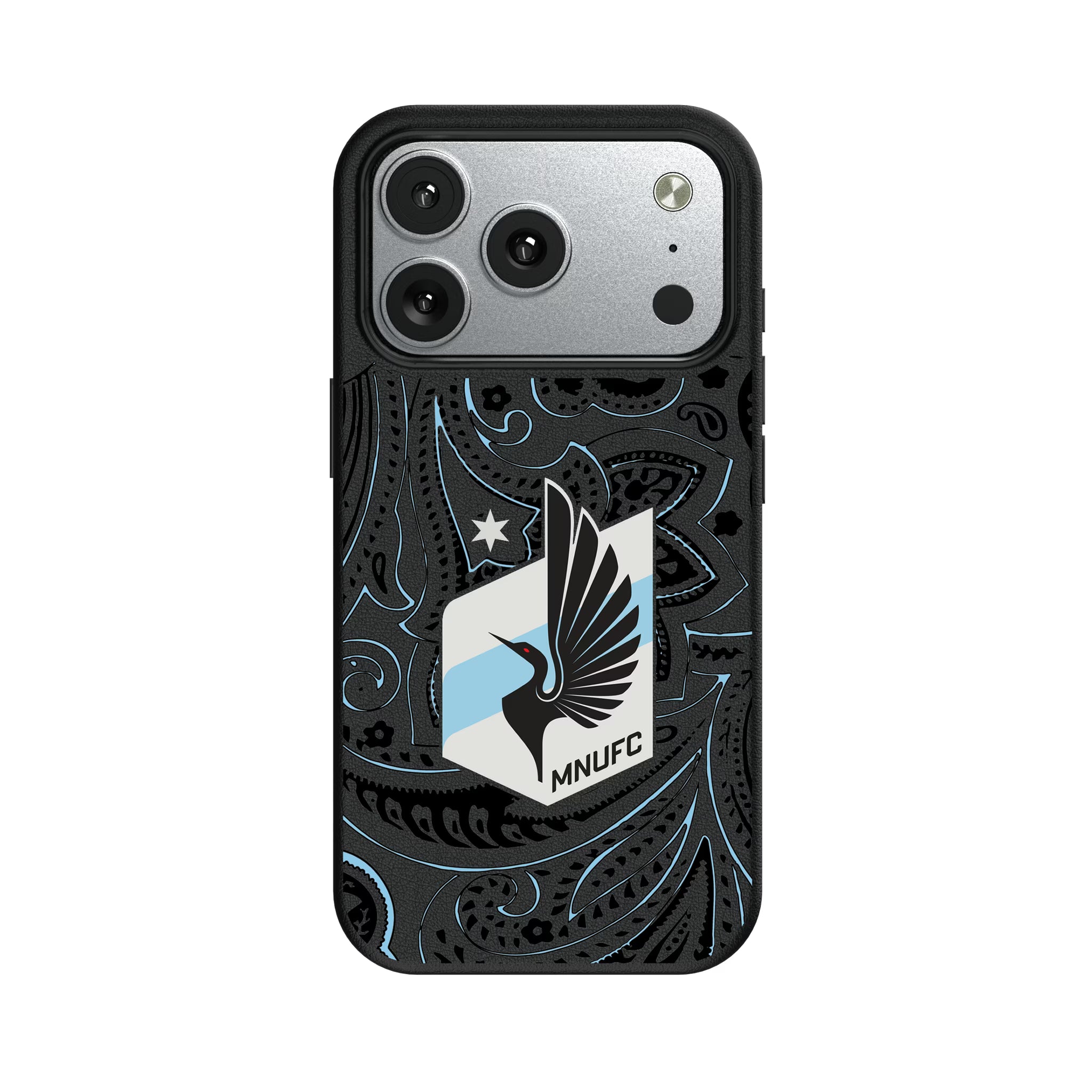 Minnesota United FC Paisley iPhone MagSafe Compatible Phone Case for Apple iPhone#Device_iPhone 17 Pro