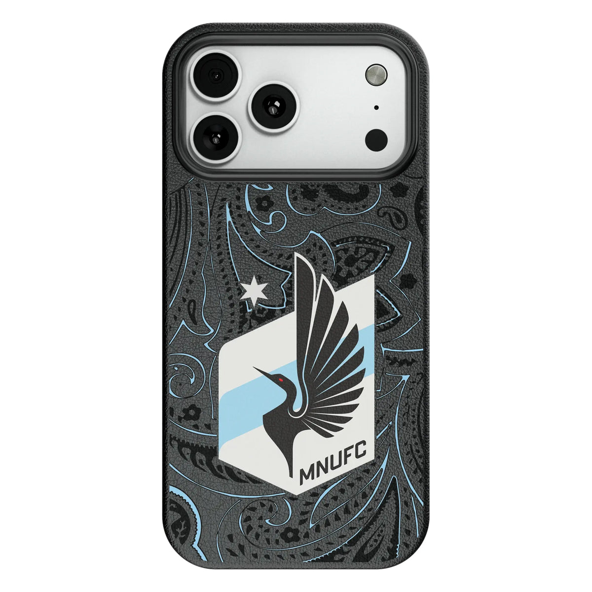 Minnesota United FC Paisley MagSafe Compatible Phone Case for Apple iPhone