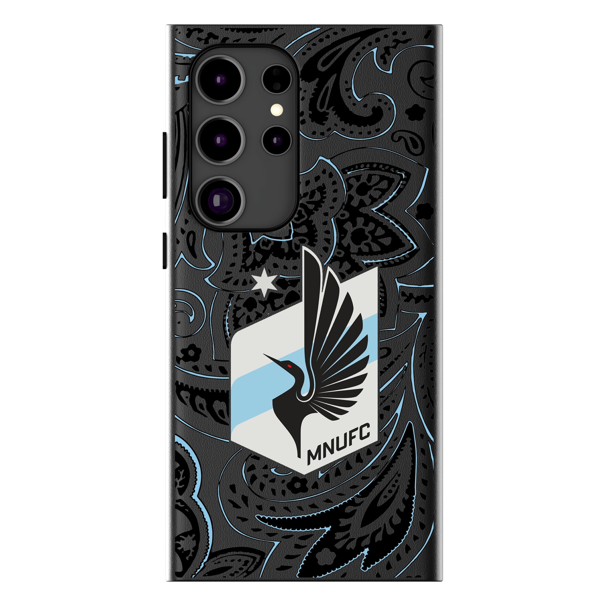 Minnesota United FC Paisley Galaxy MagSafe Compatible Phone Case for Samsung Galaxy