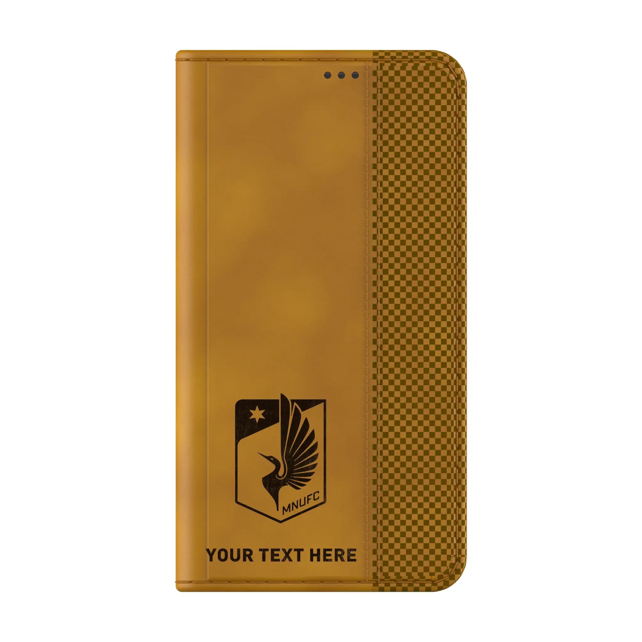Minnesota United FC Personalized Burn Galaxy Folio Phone Case for Samsung Galaxy