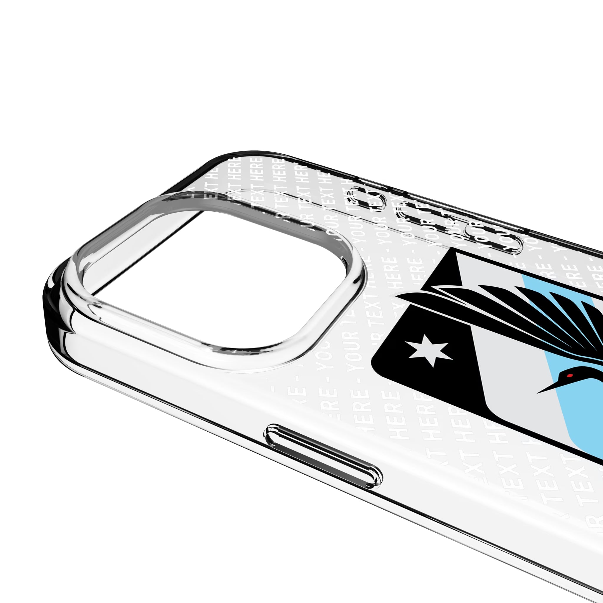 Minnesota United FC Personalized EndZone Plus iPhone Clear Phone Case for Apple iPhone - Detail