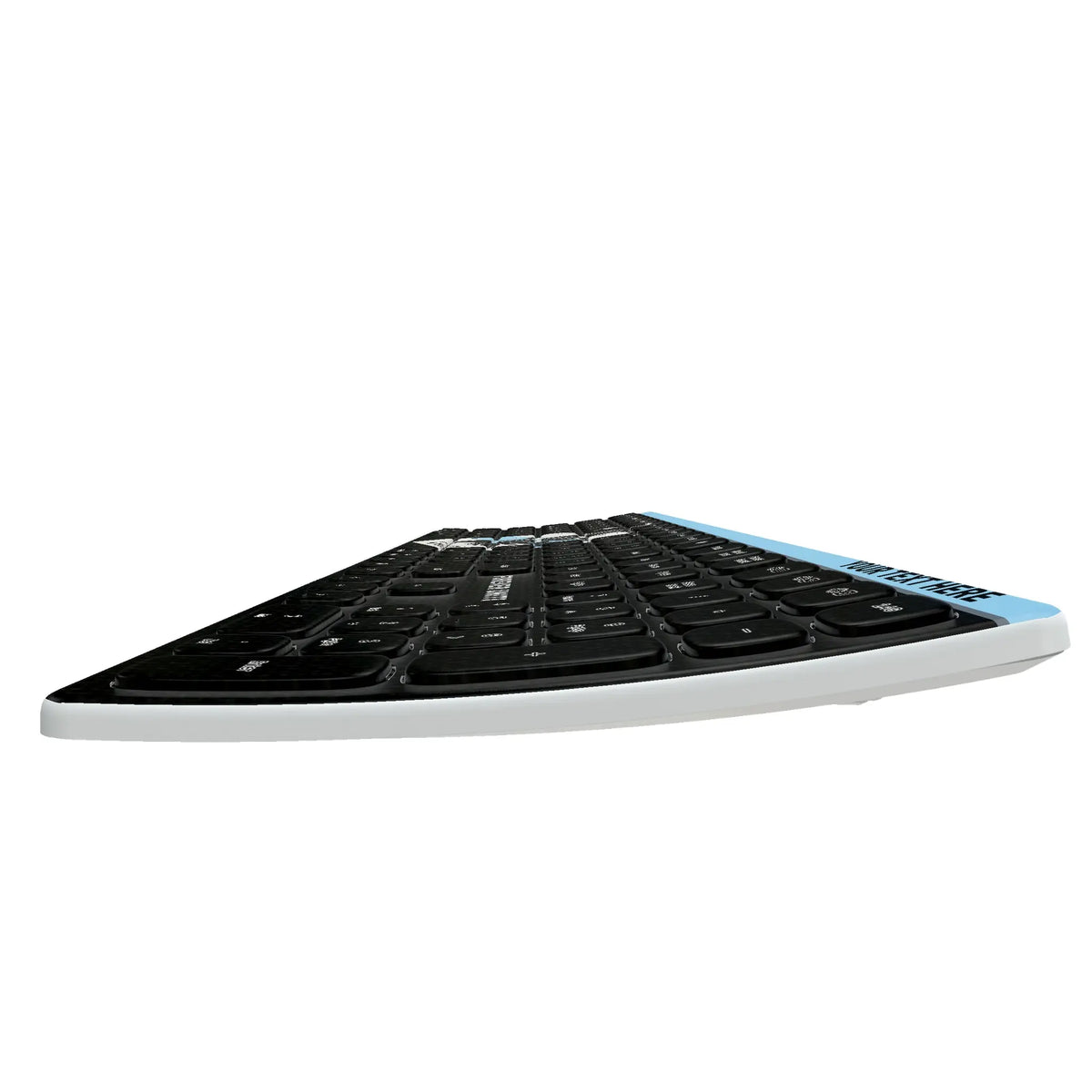 Minnesota United FC Personalized Endzone Solid KKB605 Curved Wireless Keyboard