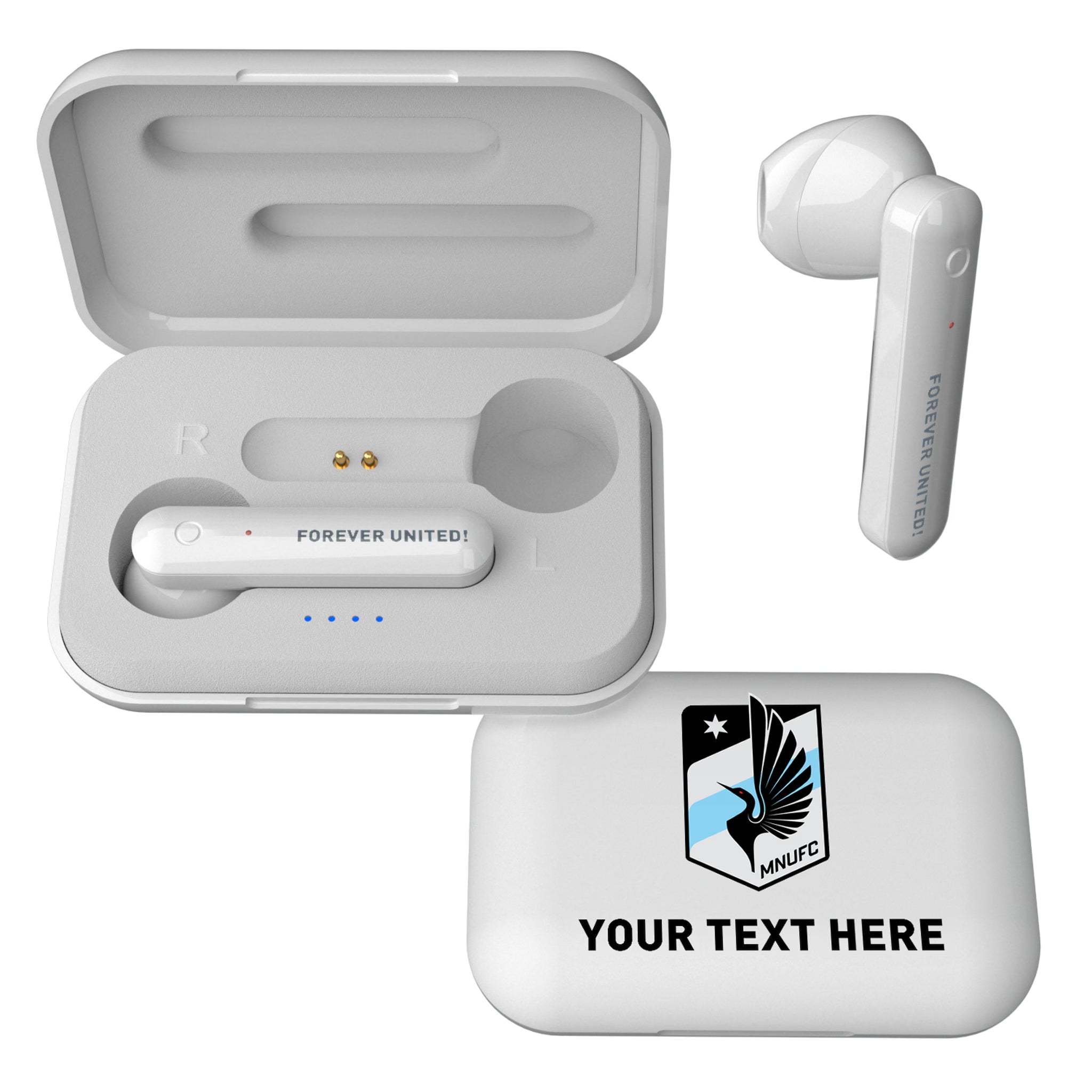 Minnesota United FC Personalized Insignia Wireless TWS Earbuds
