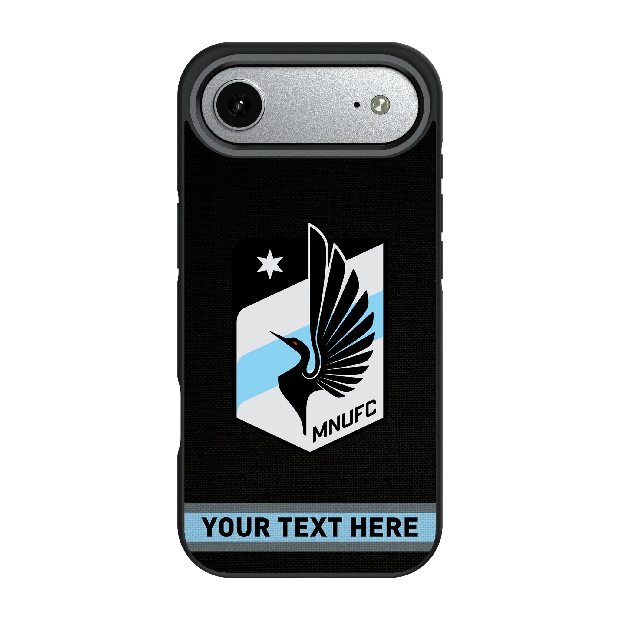 Minnesota United FC Personalized Stripe iPhone Bump Phone Case for Apple iPhone#Device_iPhone Air