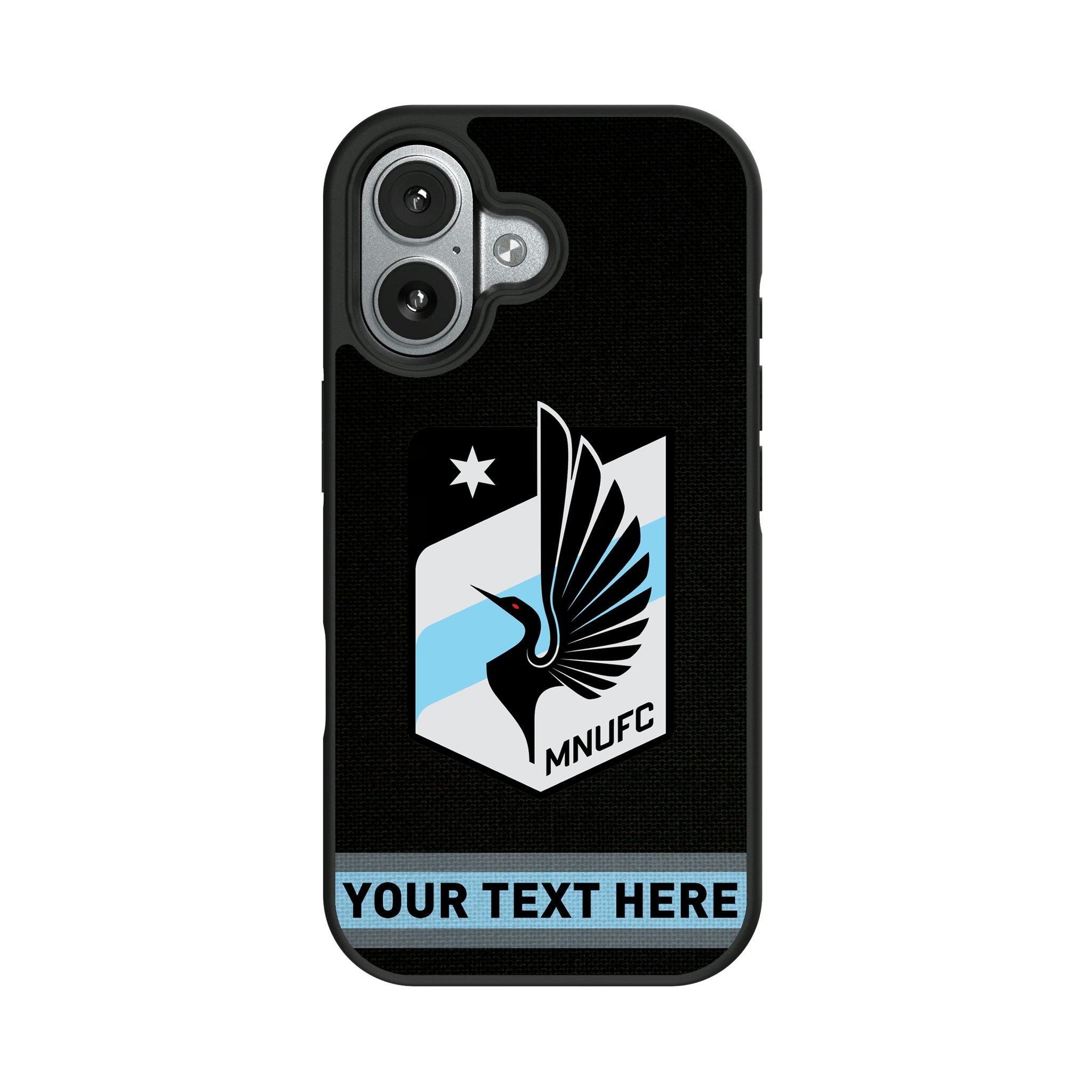 Minnesota United FC Personalized Stripe iPhone Bump Phone Case for Apple iPhone#Device_iPhone 17