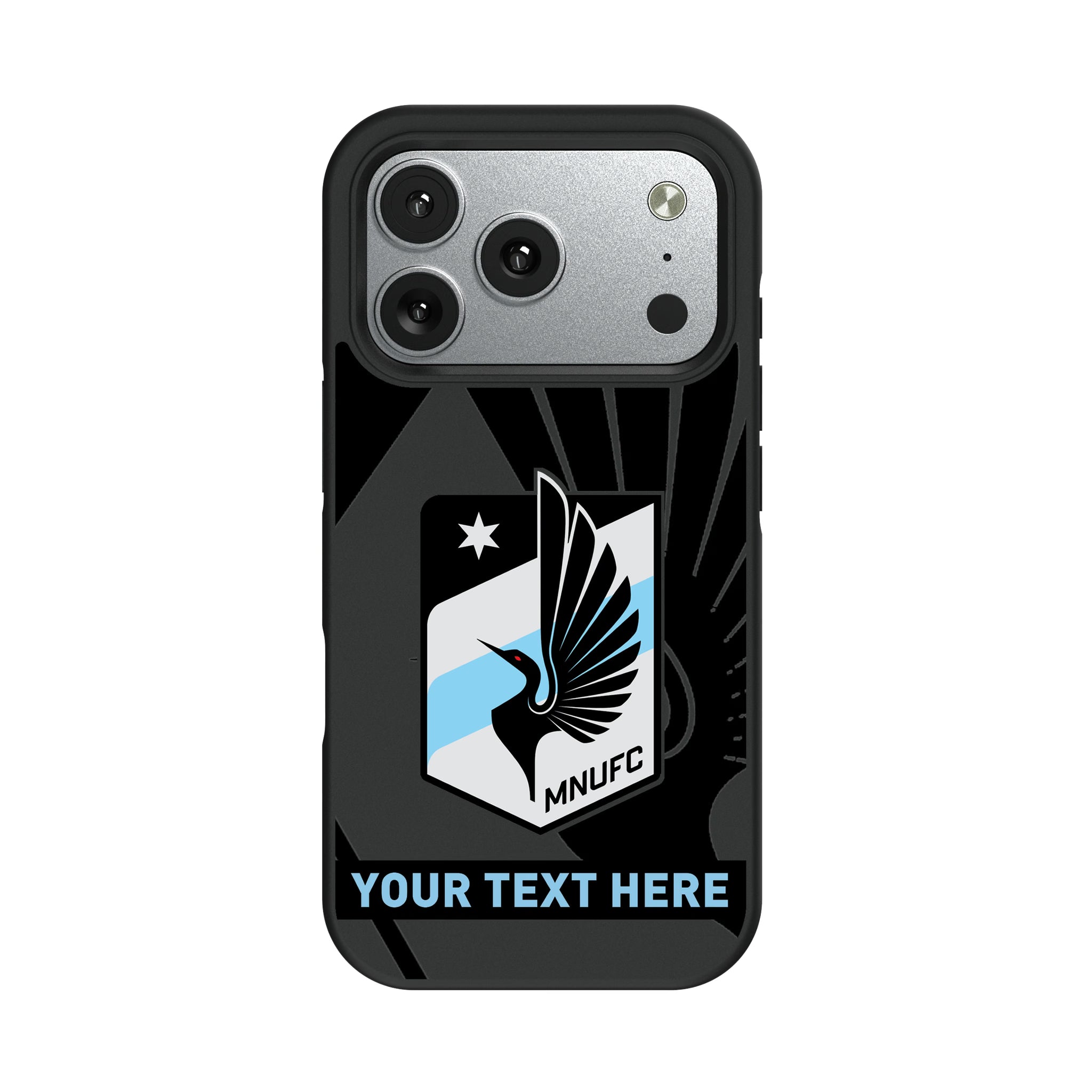 Minnesota United FC Personalized Tilt iPhone Bump Phone Case for Apple iPhone#Device_iPhone 17 Pro