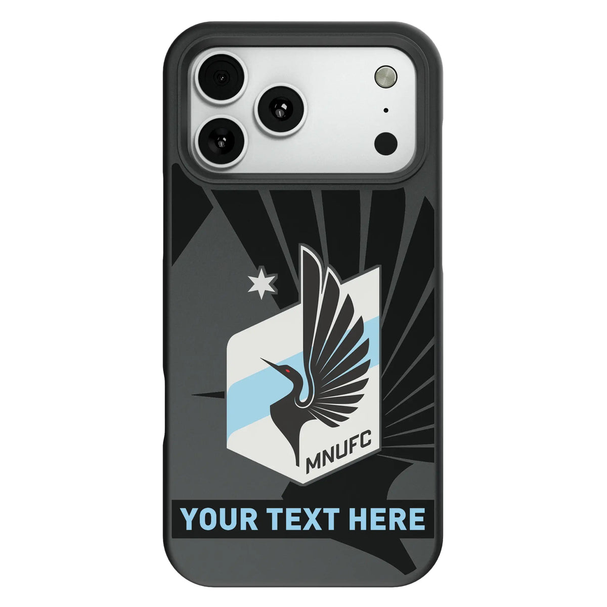 Minnesota United FC Personalized Tilt Bump Phone Case for Apple iPhone