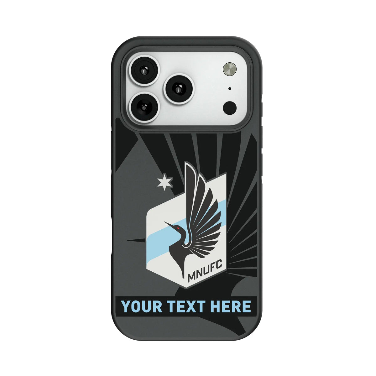 Minnesota United FC Personalized Tilt Bump Phone Case for Apple iPhone