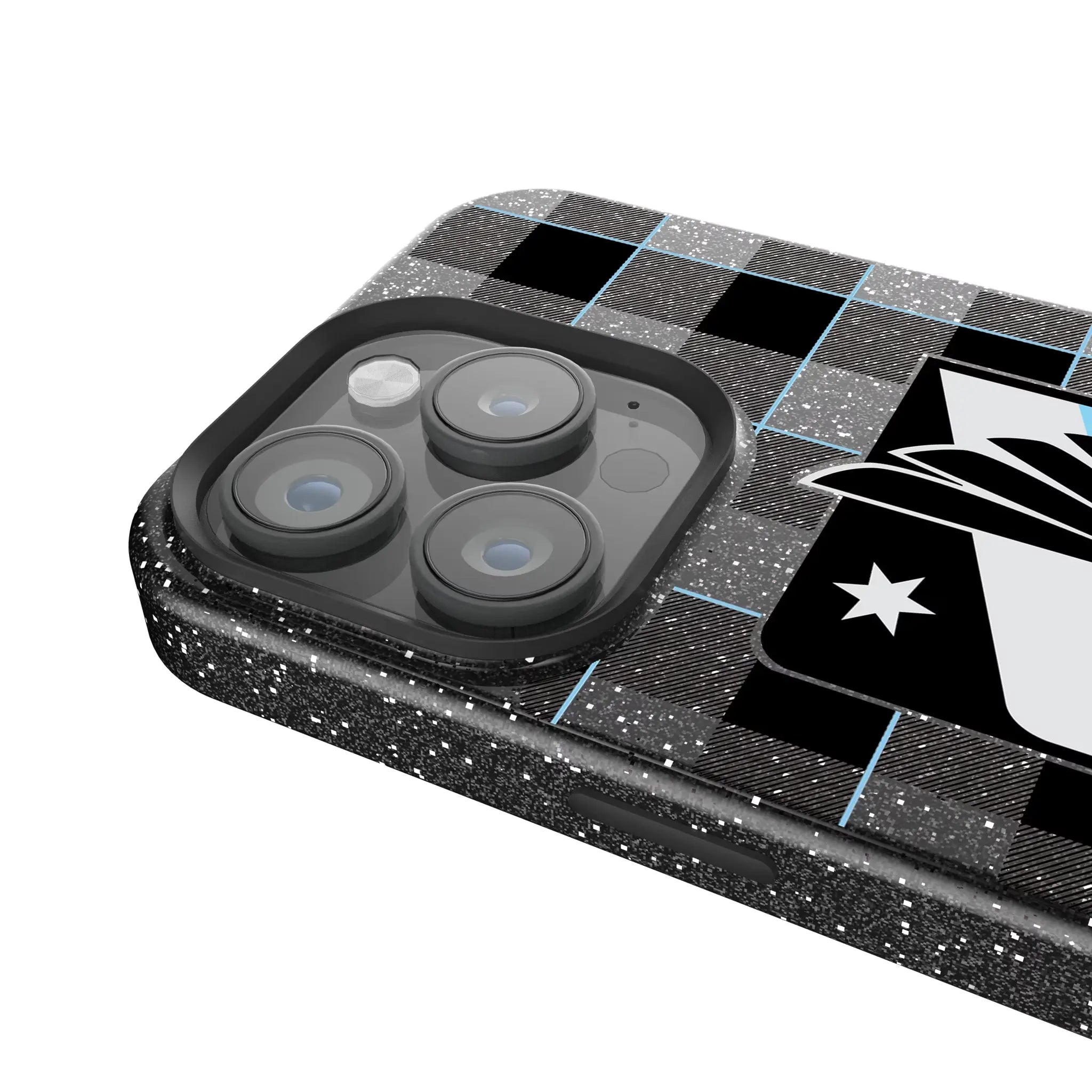 Minnesota United FC Plaid iPhone Bling Phone Case for Apple iPhone - Detail