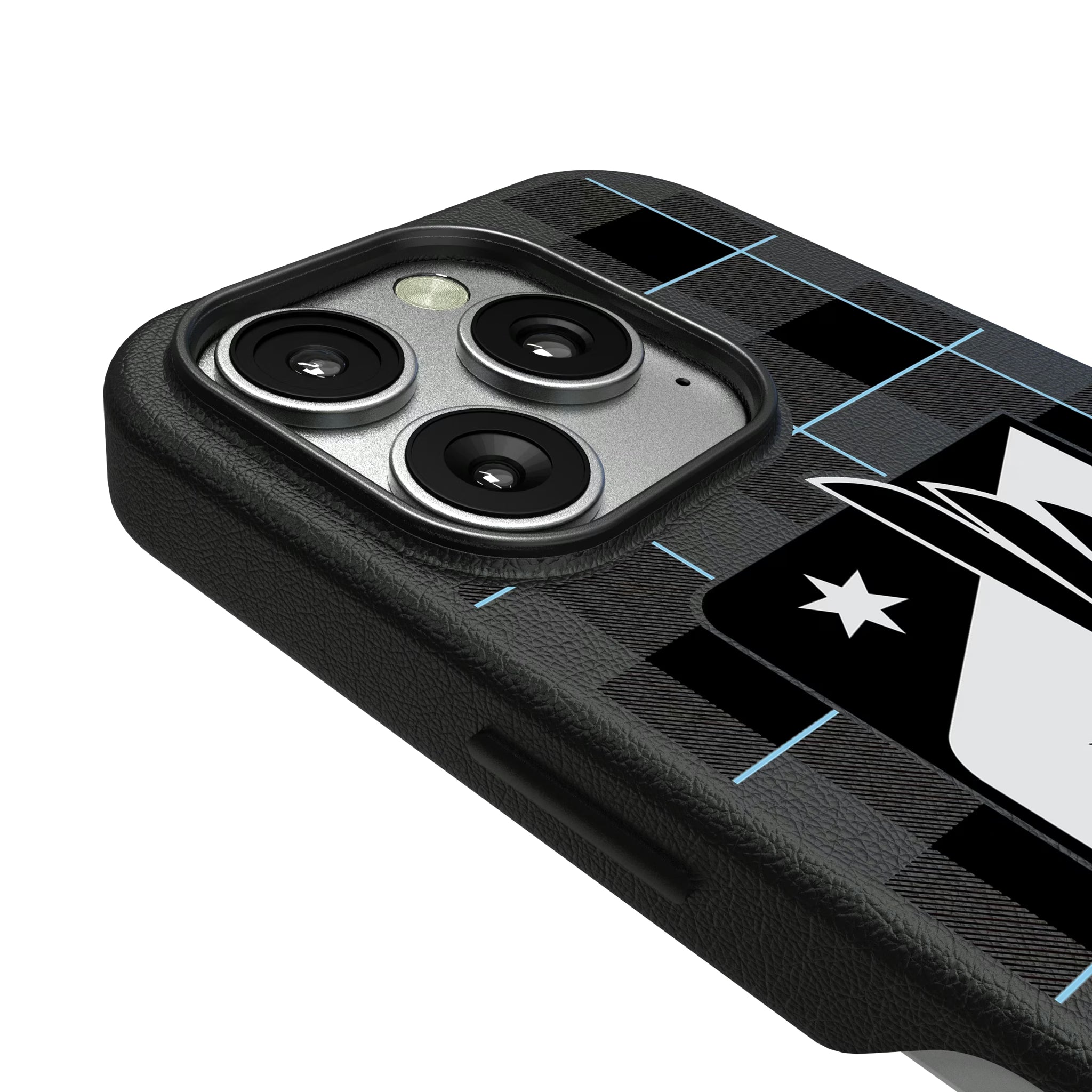 Minnesota United FC Plaid iPhone MagSafe Compatible Phone Case for Apple iPhone - Detail