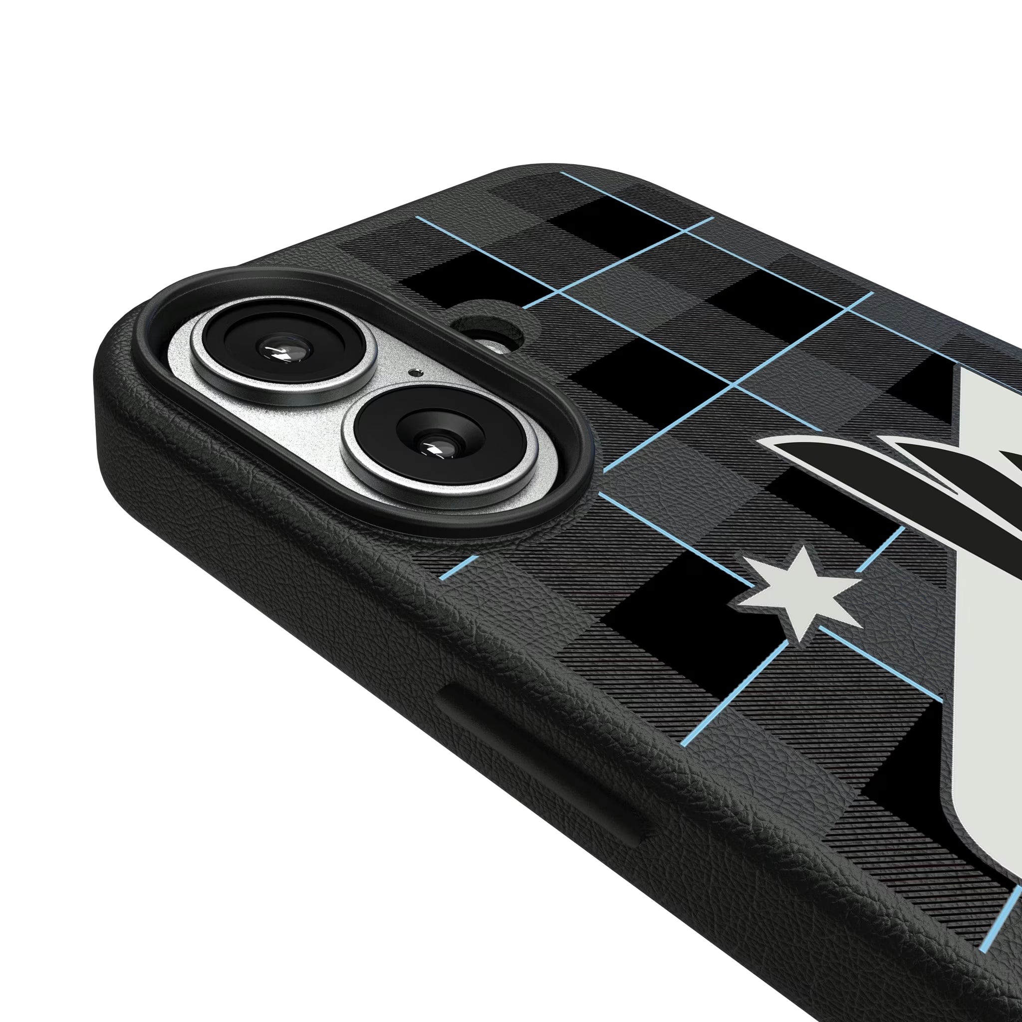 Minnesota United FC Plaid iPhone MagSafe Compatible Phone Case for Apple iPhone - Detail#Device_iPhone 17