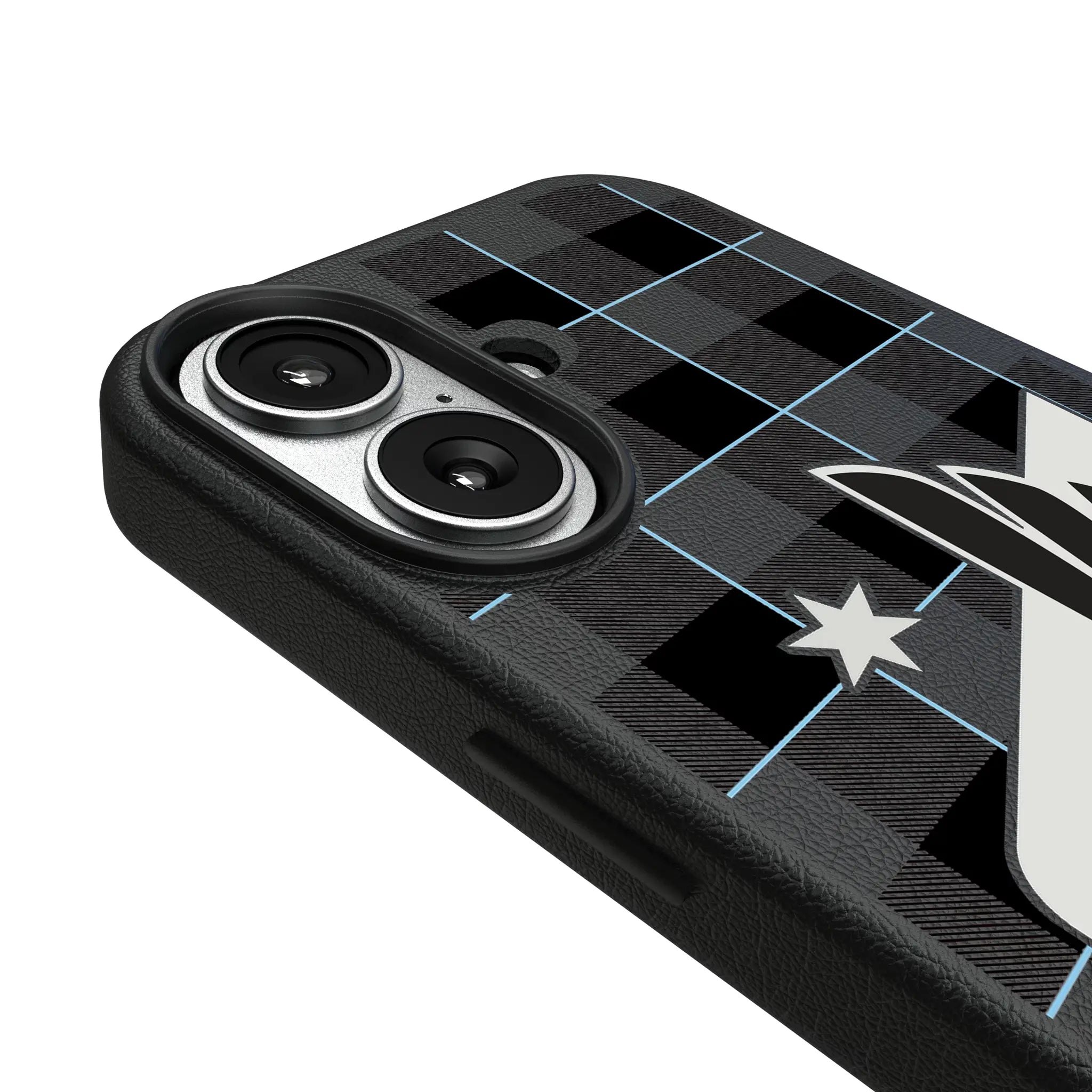 Minnesota United FC Plaid iPhone MagSafe Compatible Phone Case for Apple iPhone - Detail#Device_iPhone 17