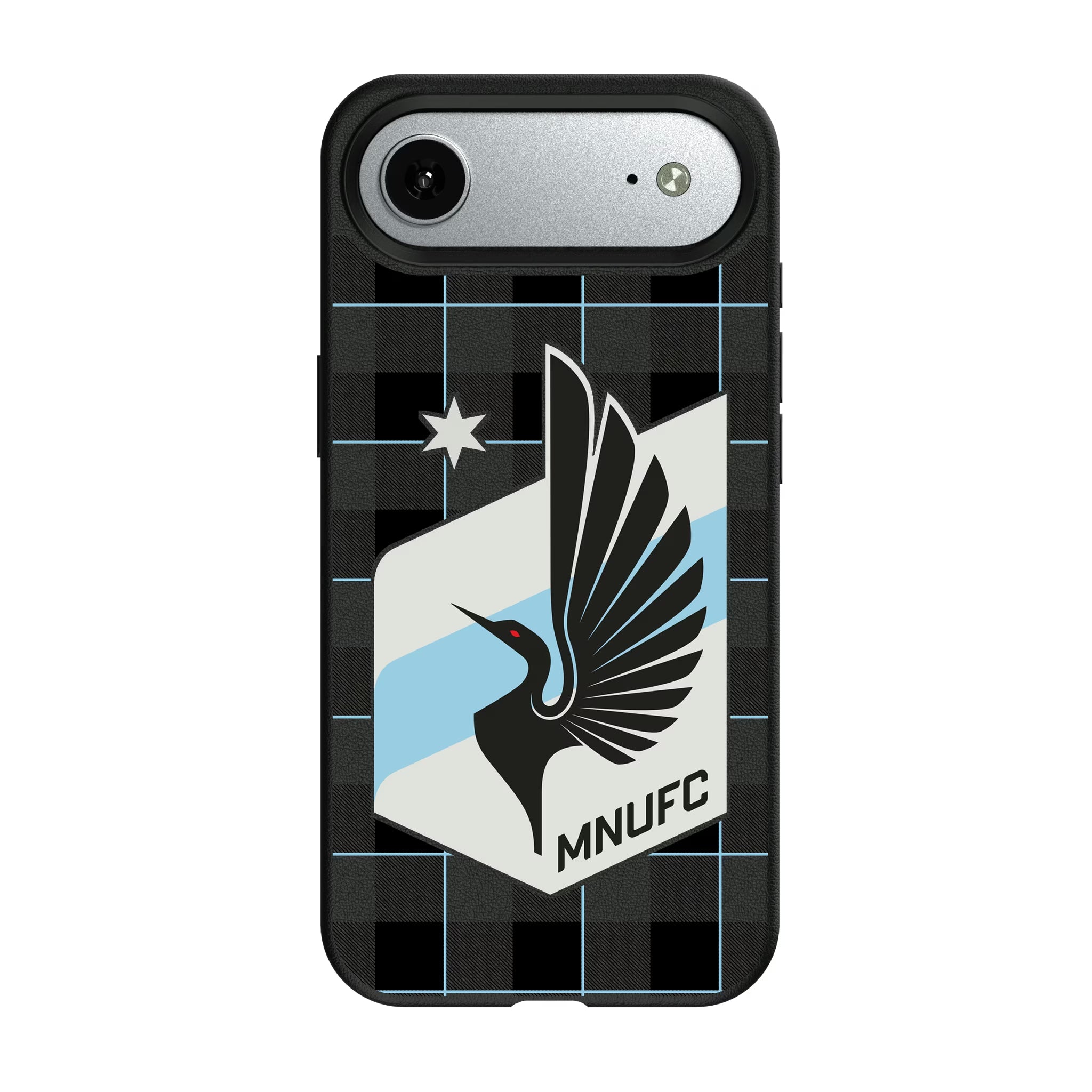 Minnesota United FC Plaid iPhone MagSafe Compatible Phone Case for Apple iPhone#Device_iPhone Air