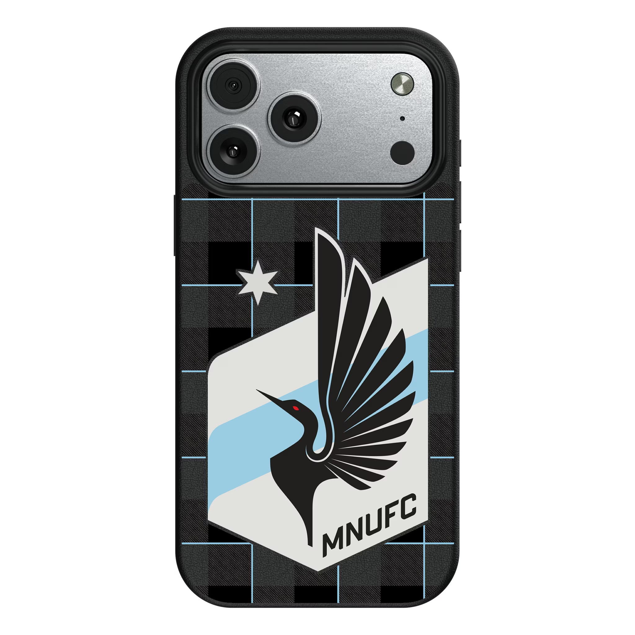 Minnesota United FC Plaid iPhone MagSafe Compatible Phone Case for Apple iPhone#Device_iPhone 17 Pro Max