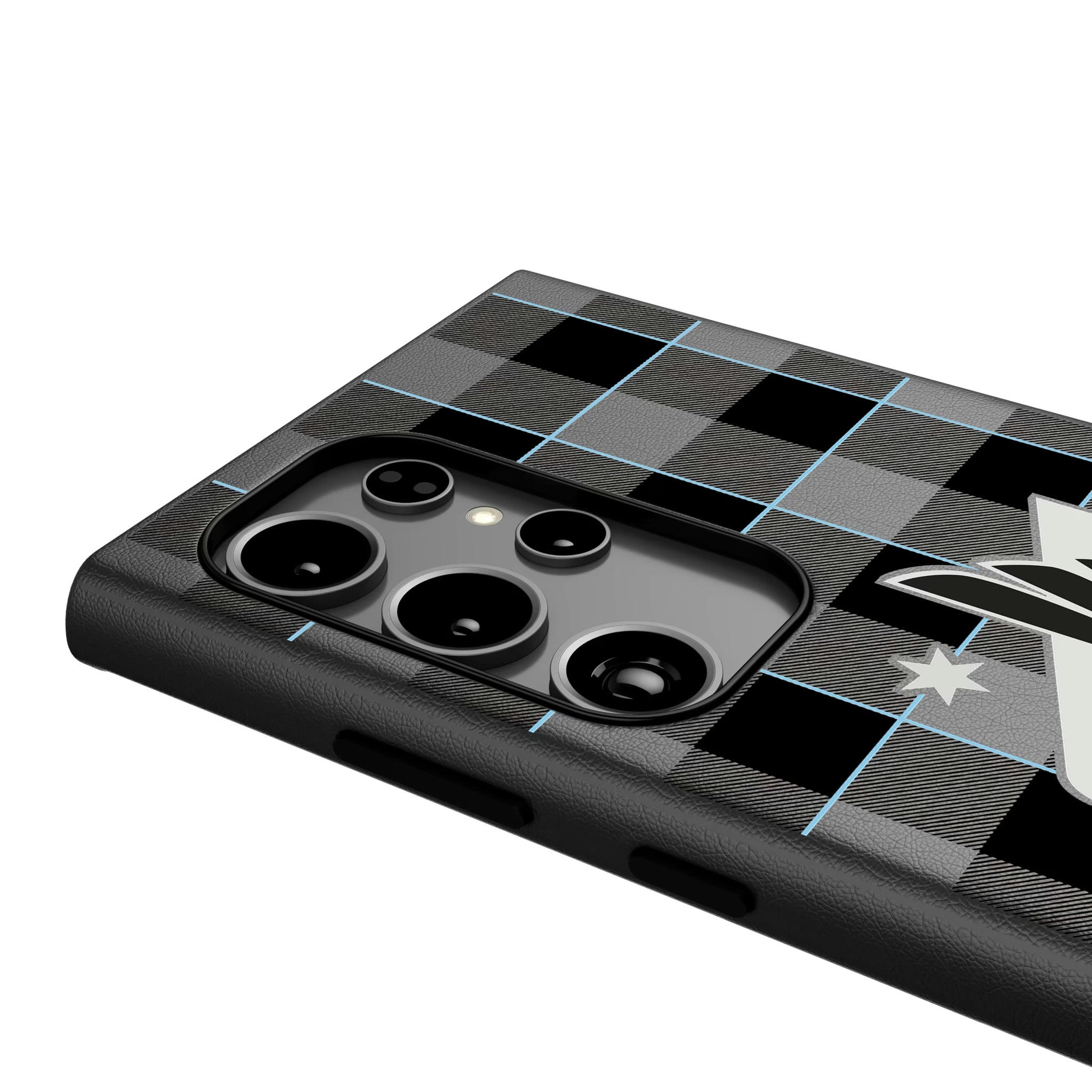 Minnesota United FC Plaid Galaxy MagSafe Compatible Phone Case for Samsung Galaxy - Detail