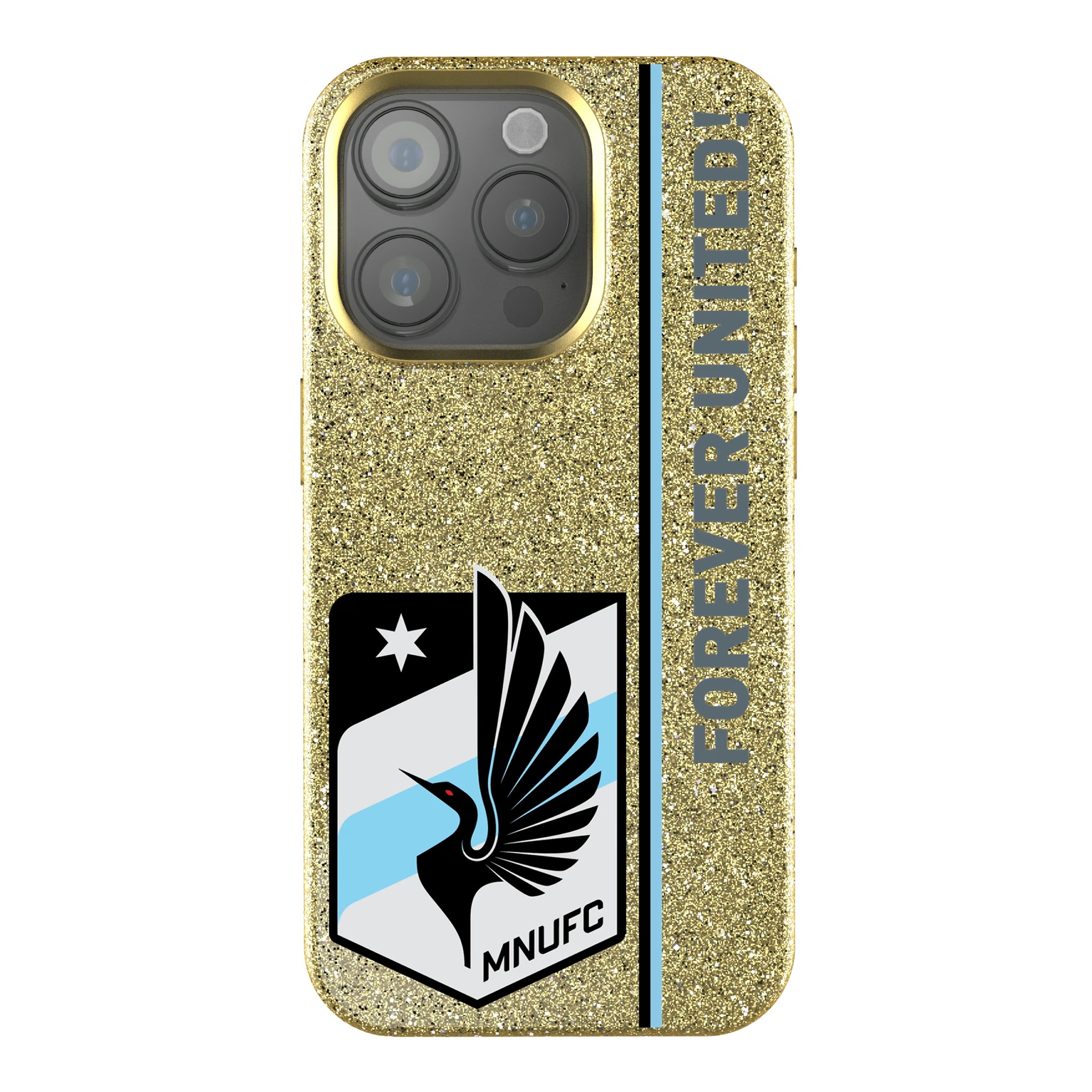 Minnesota United FC Sidebar iPhone Bling Phone Case for Apple iPhone