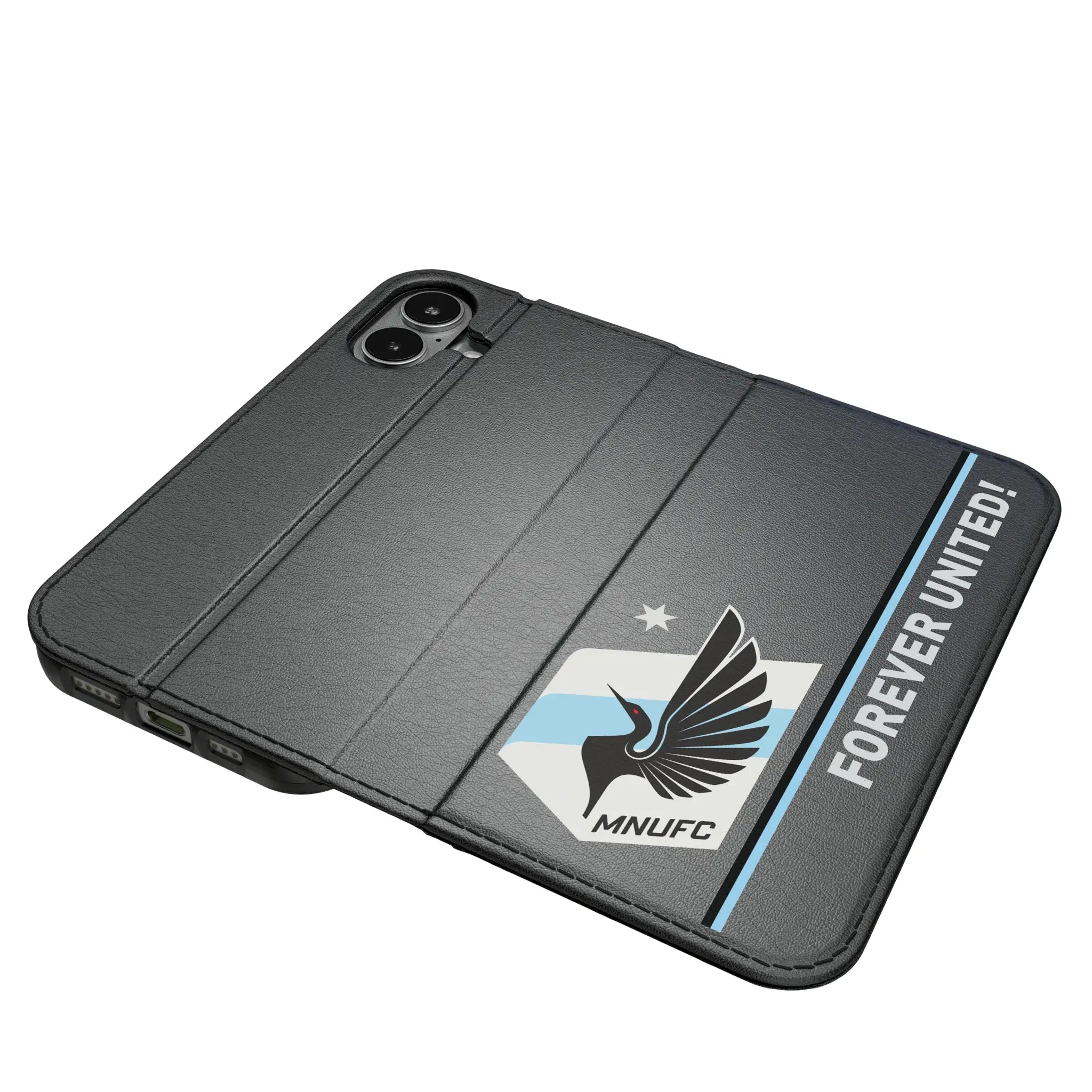 Minnesota United FC Sidebar iPhone Folio Phone Case for Apple iPhone#Device_iPhone 17