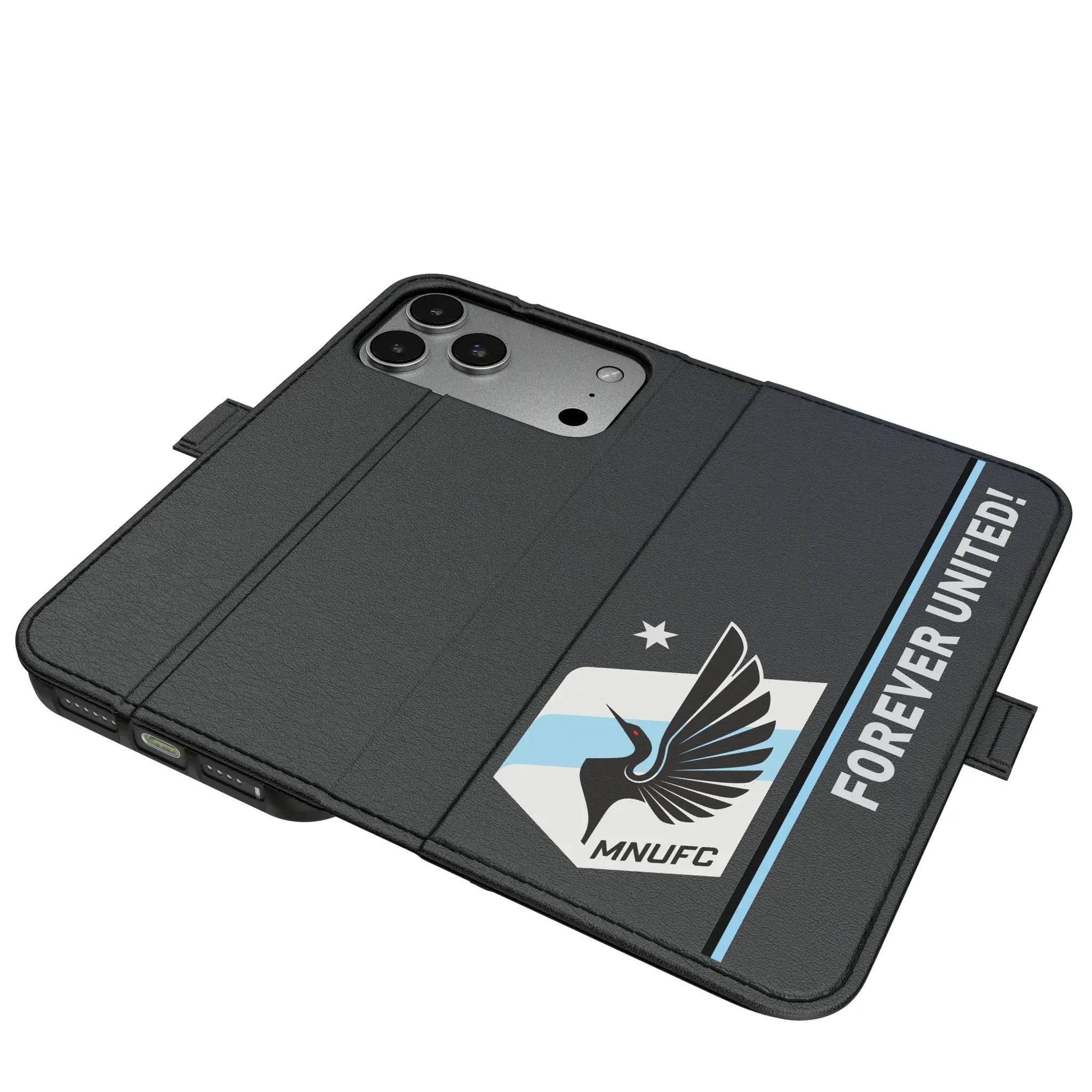 Minnesota United FC Sidebar iPhone Folio Phone Case for Apple iPhone#Device_iPhone 17 Pro Max