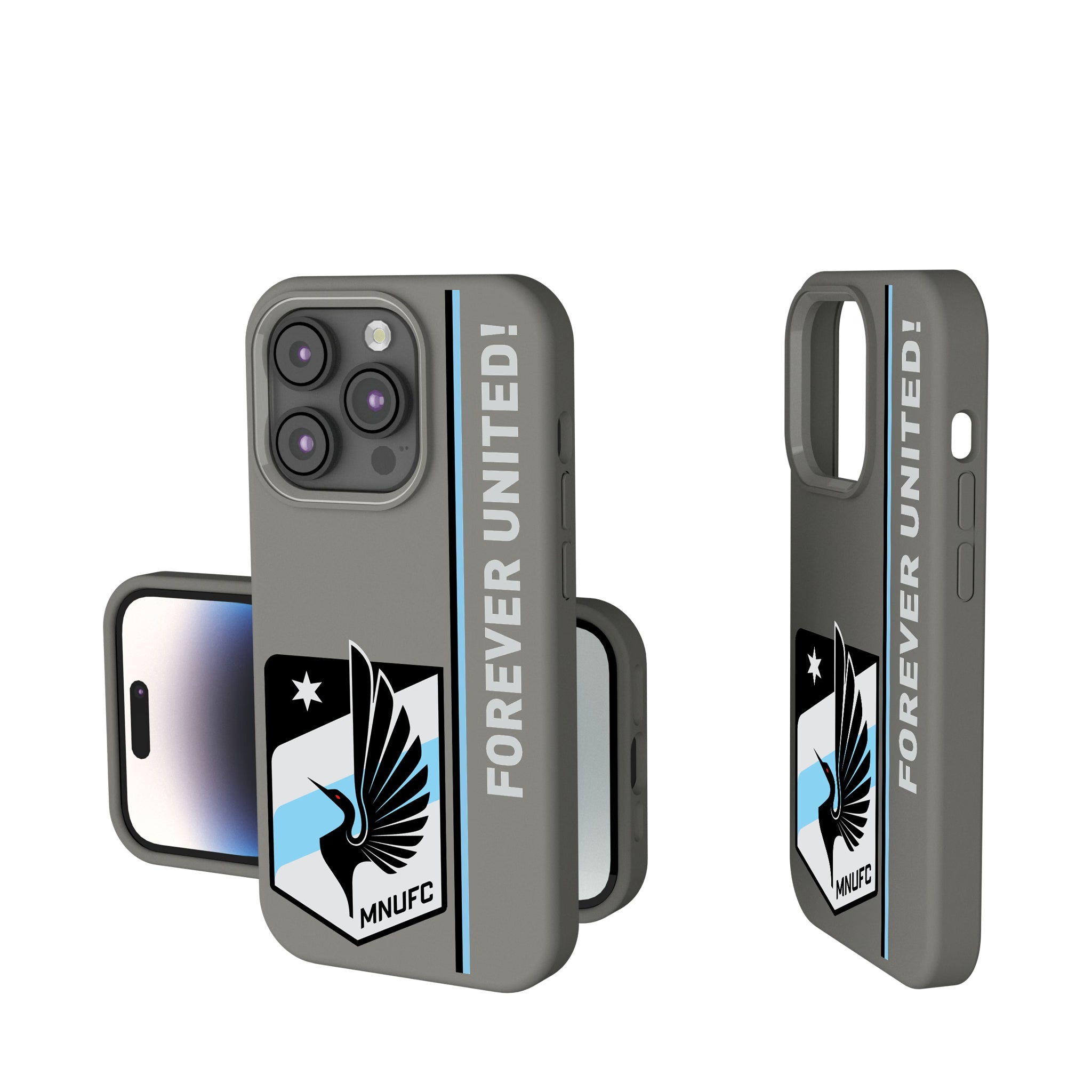 Minnesota United FC Sidebar iPhone Soft Touch Phone Case for Apple iPhone