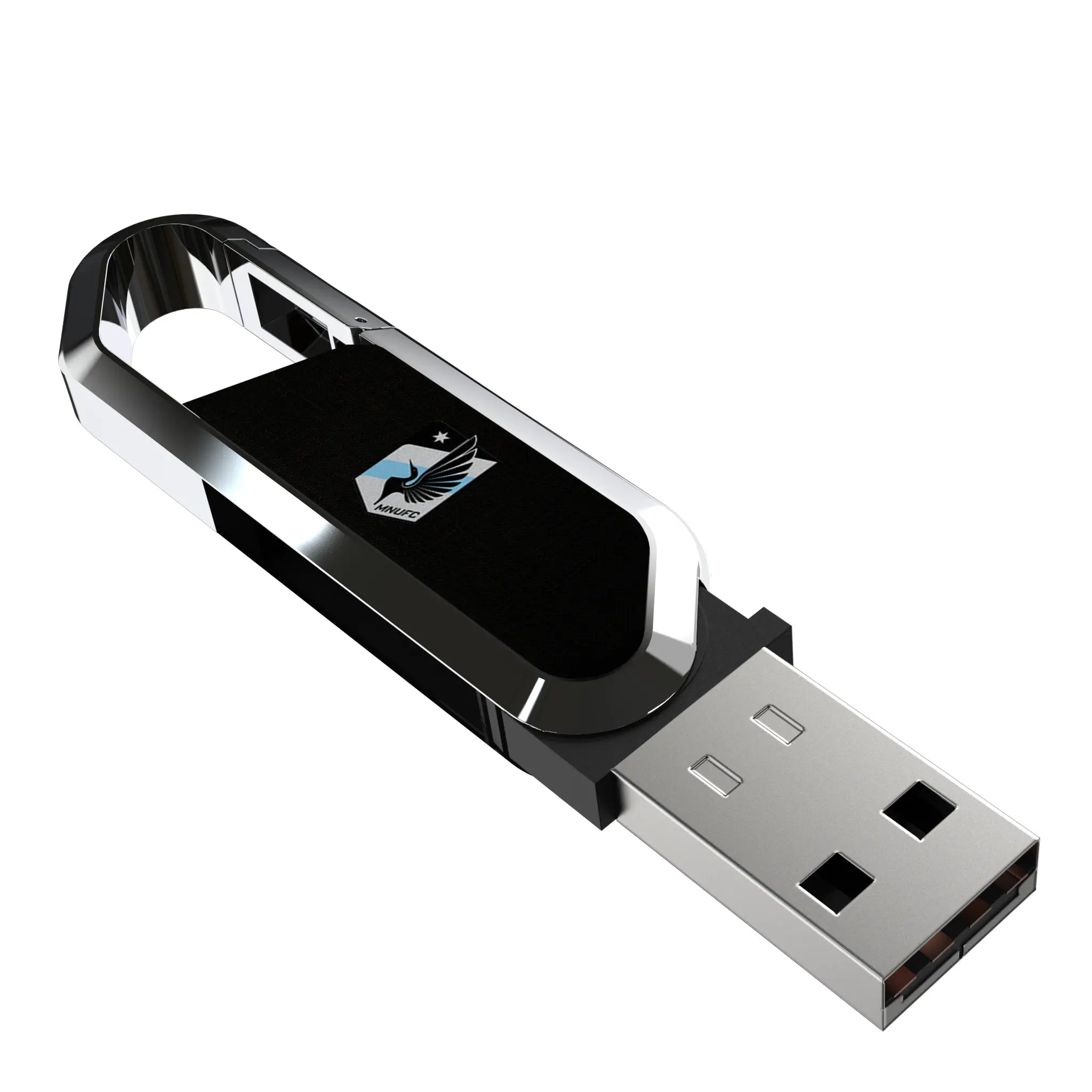 Minnesota United FC Solid USB 64GB Clip Style Flash Drive