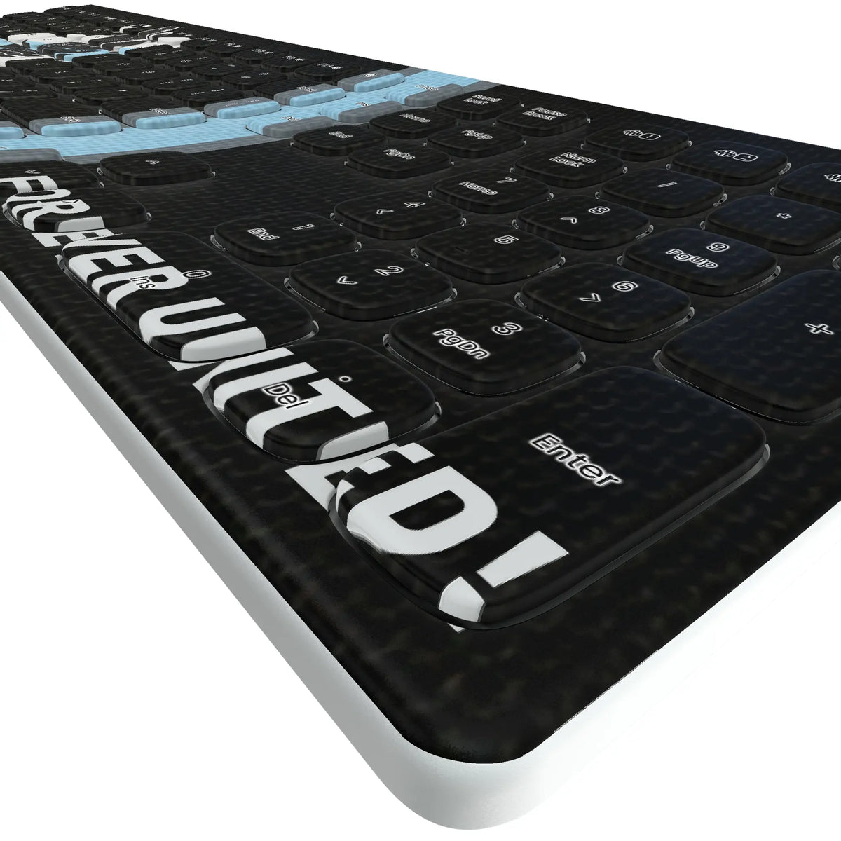 Minnesota United FC Stripe KKB605 Curved Wireless Keyboard - Detail