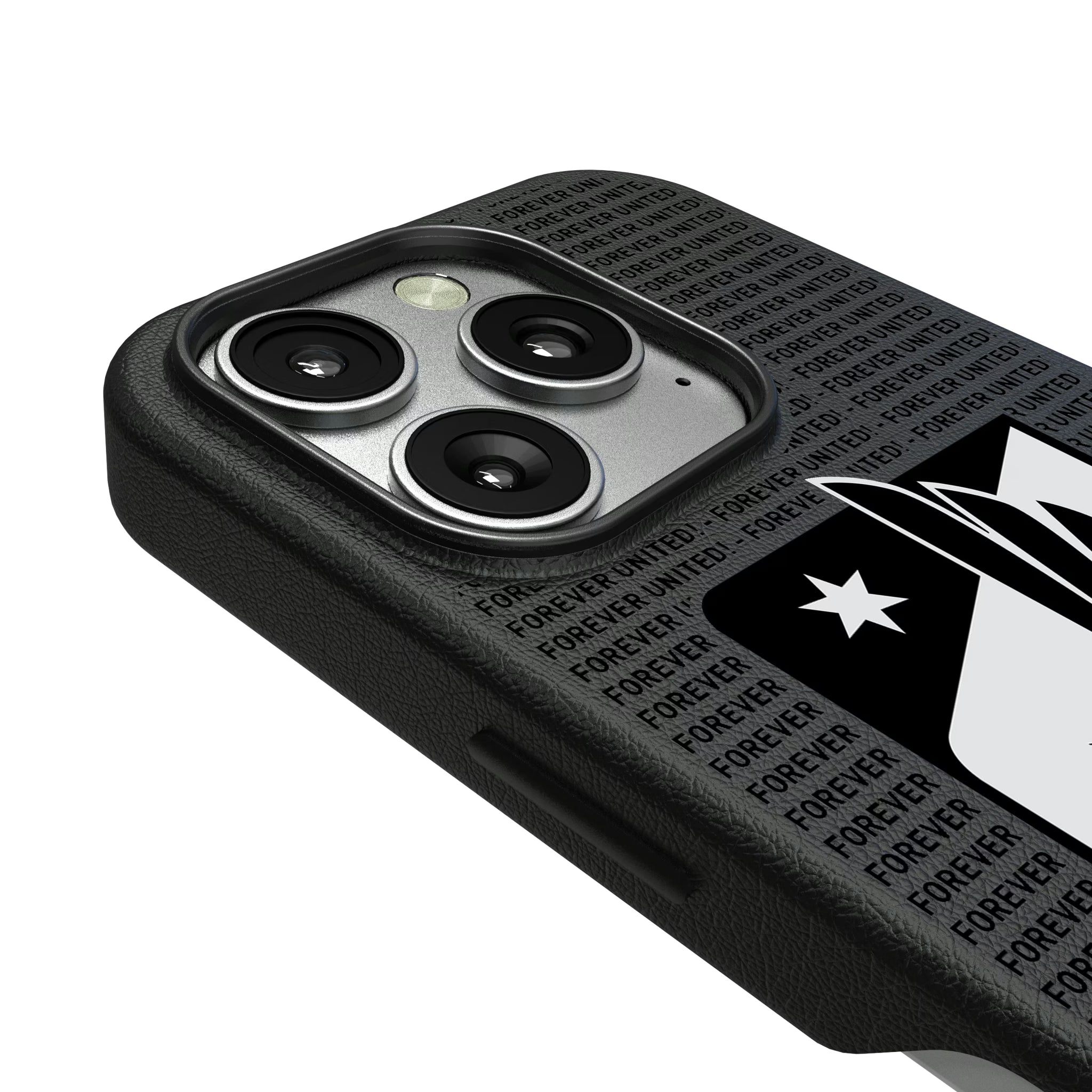Minnesota United FC Text Backdrop iPhone MagSafe Compatible Phone Case for Apple iPhone - Detail