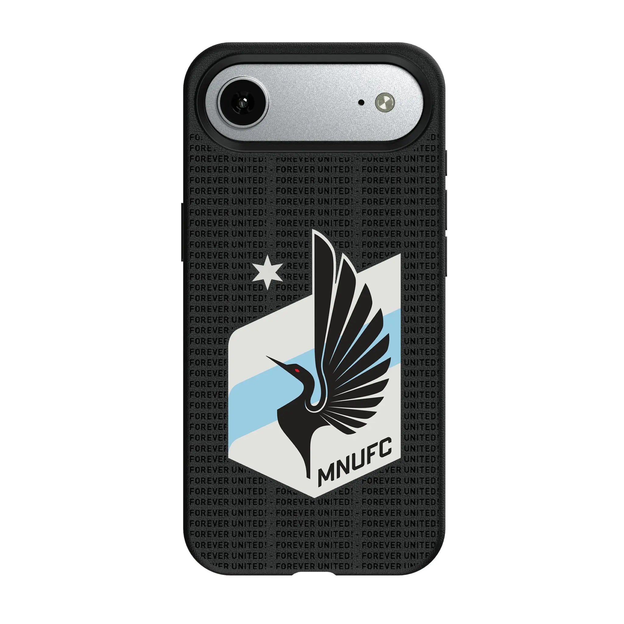Minnesota United FC Text Backdrop iPhone MagSafe Compatible Phone Case for Apple iPhone#Device_iPhone Air