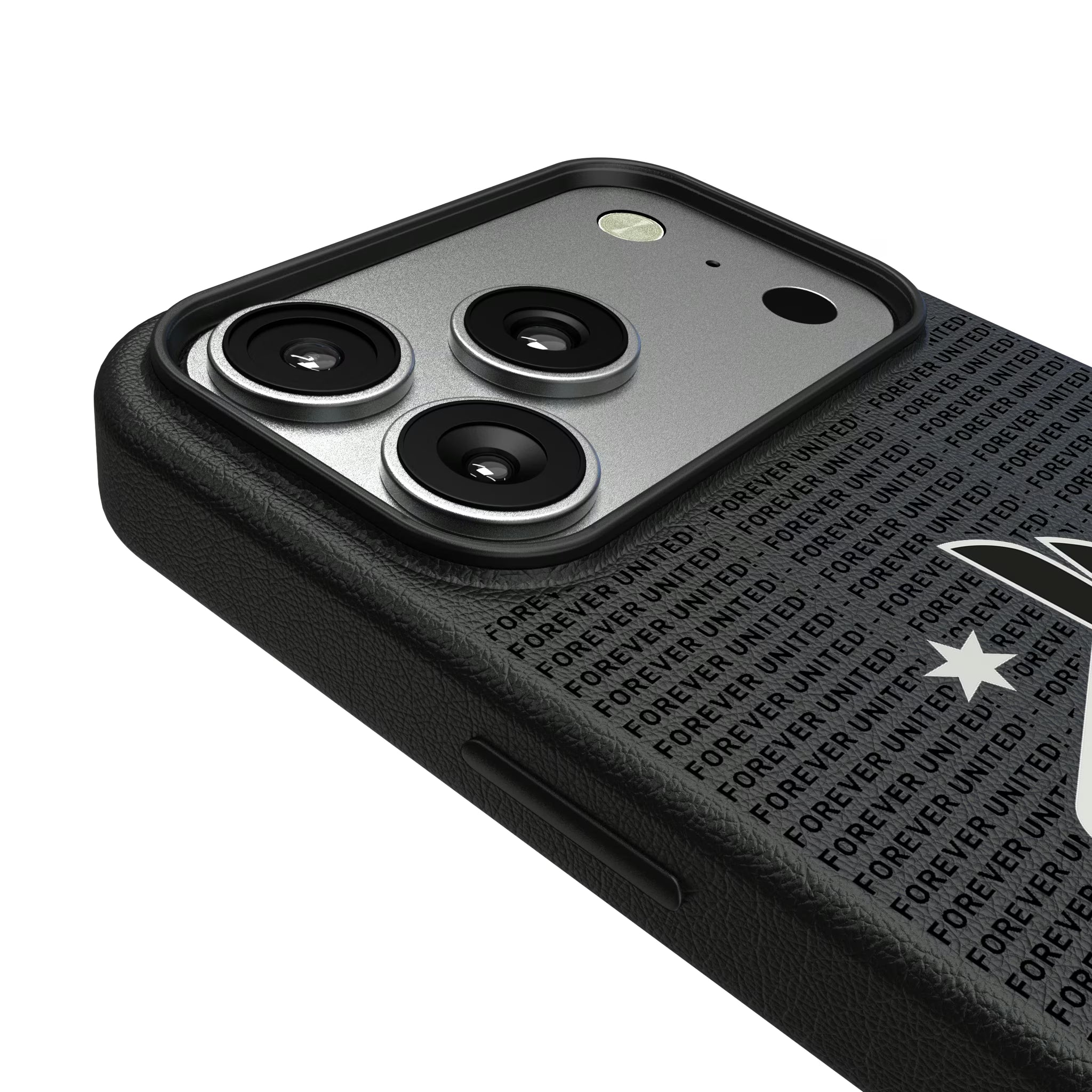 Minnesota United FC Text Backdrop iPhone MagSafe Compatible Phone Case for Apple iPhone - Detail#Device_iPhone 17 Pro