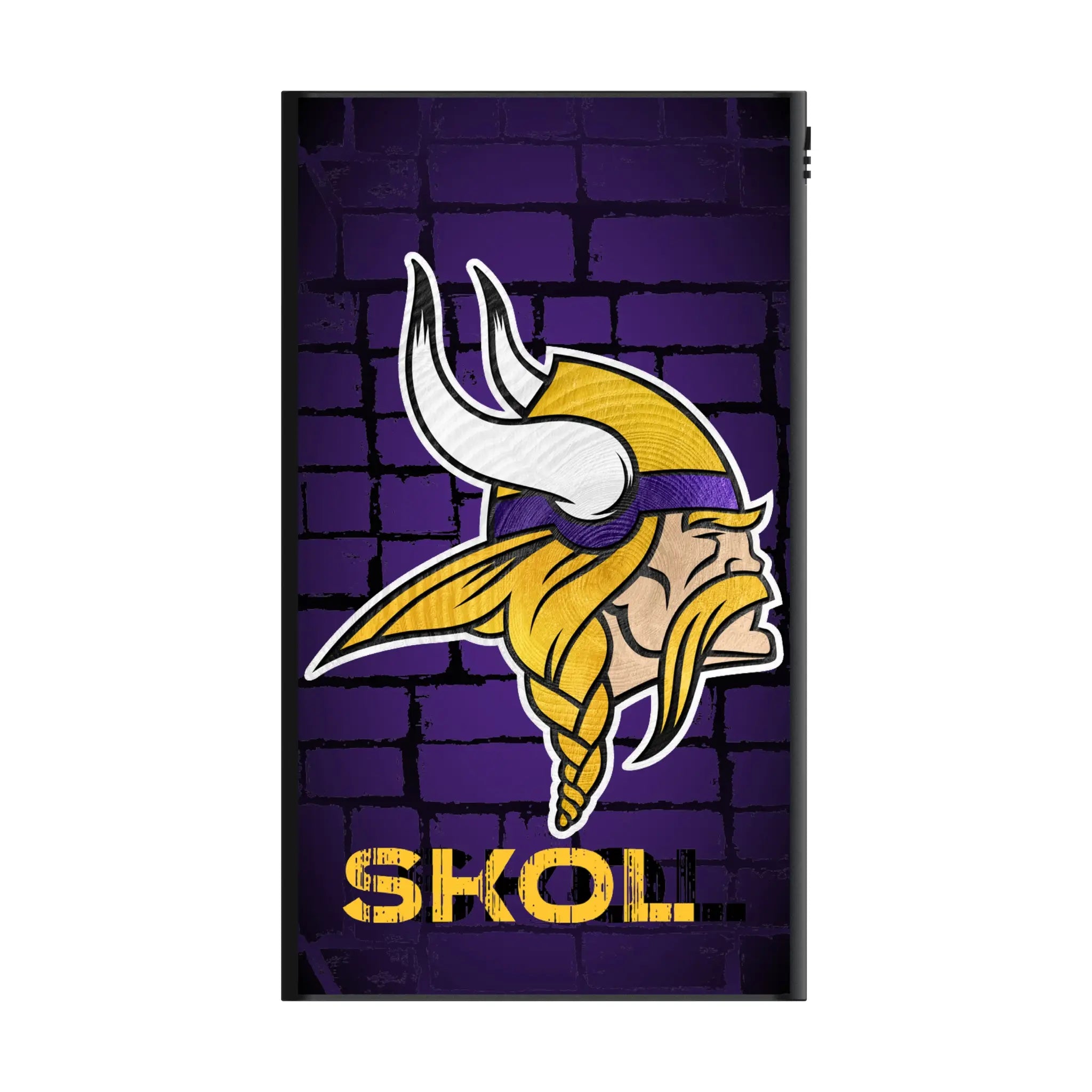 Minnesota Vikings Brick 5000mAh Flat Power Bank