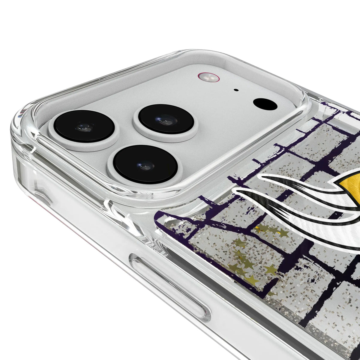Minnesota Vikings Brick iPhone Glitter Phone Case for Apple iPhone - Detail#Device_iPhone 18 Pro Max