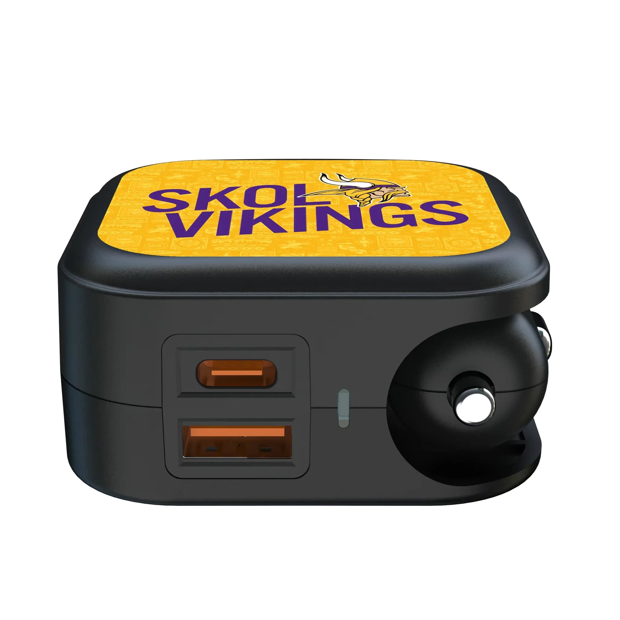Minnesota Vikings Deco 2 in 1 USB A/C Charger