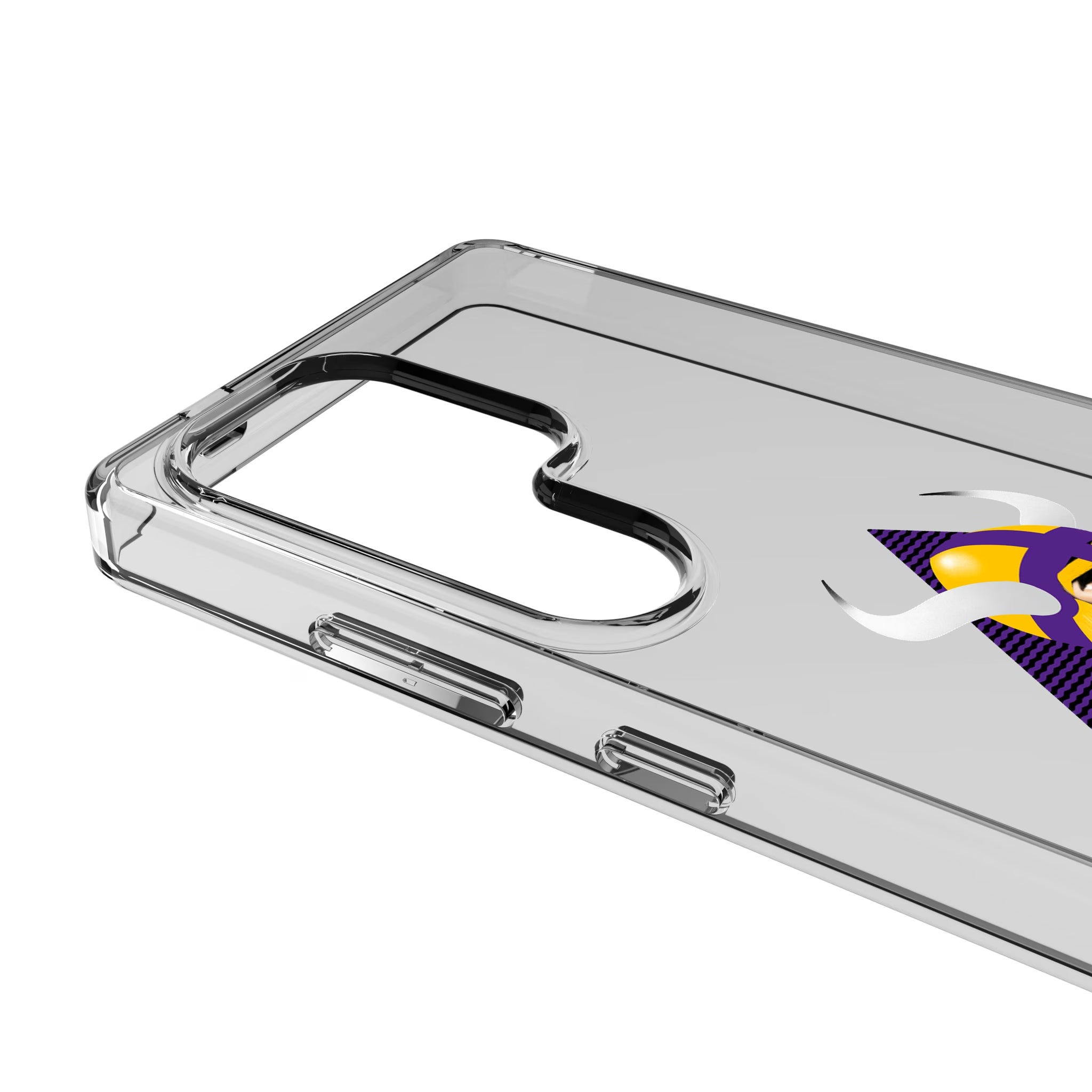 Minnesota Vikings Deco Galaxy Clear Phone Case for Samsung Galaxy - Detail