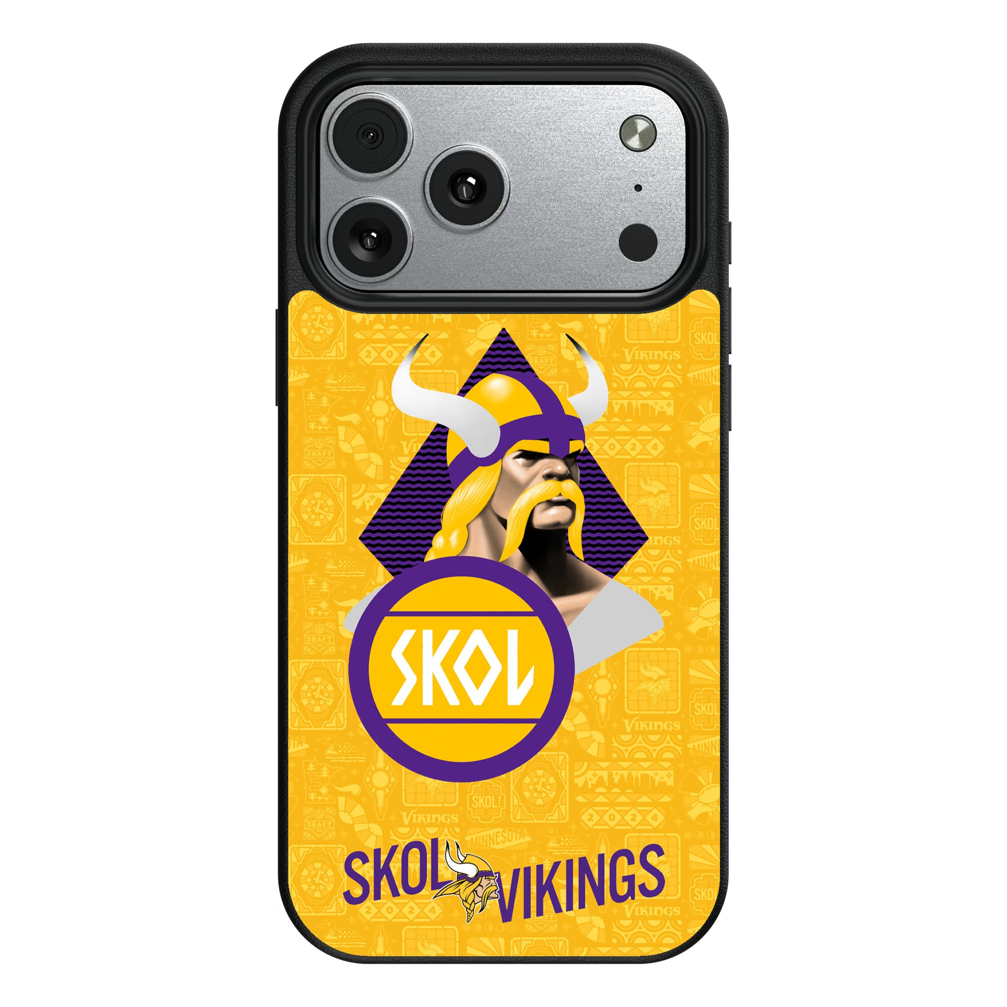 Minnesota Vikings Deco iPhone MagSafe Compatible Phone Case for Apple iPhone#Device_iPhone 17 Pro Max