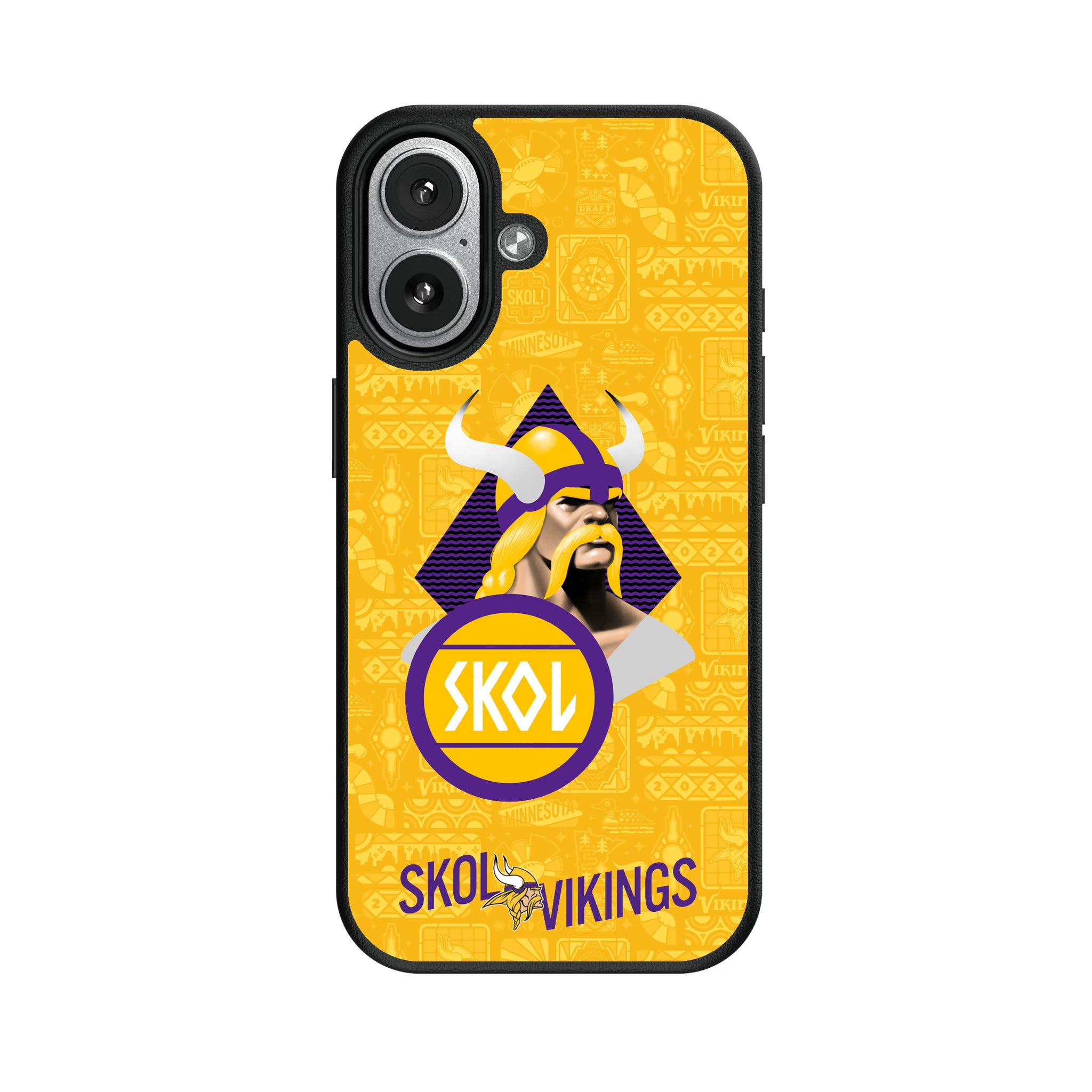 Minnesota Vikings Deco iPhone MagSafe Compatible Phone Case for Apple iPhone#Device_iPhone 17