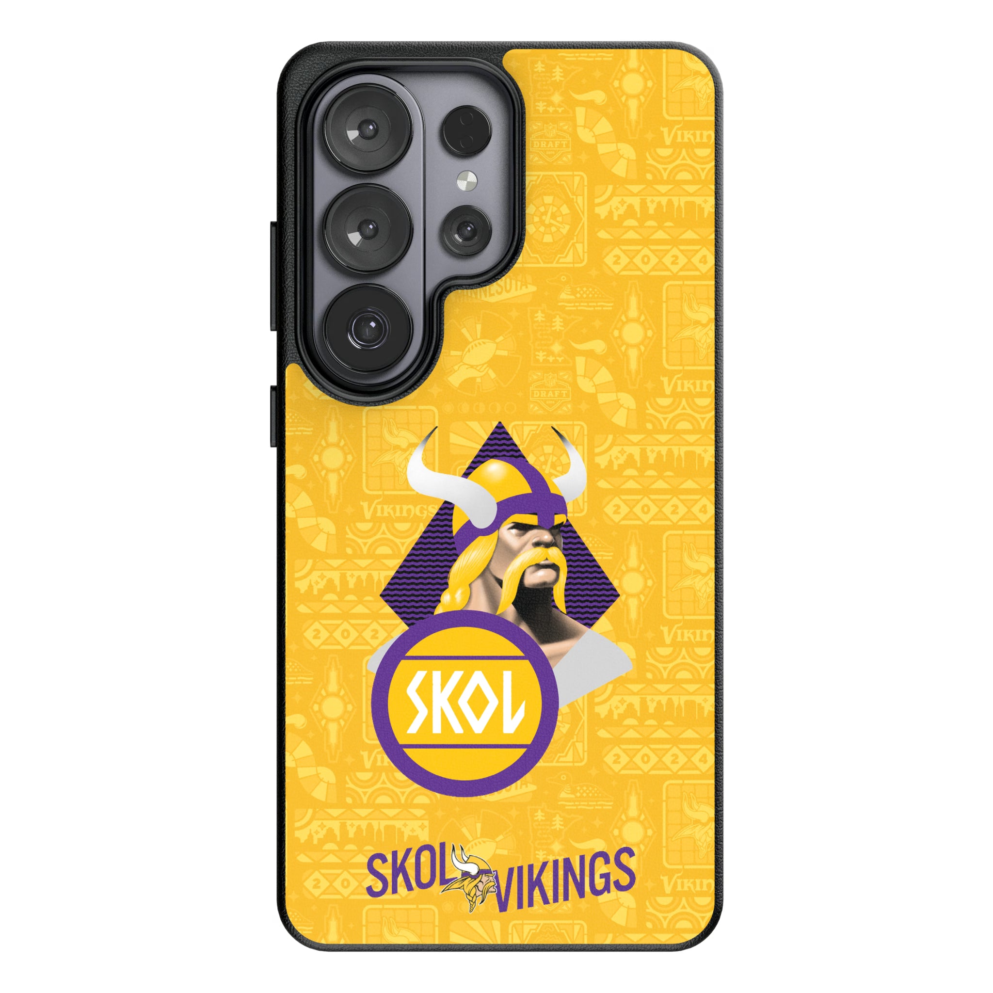 Minnesota Vikings Deco Galaxy MagSafe Compatible Phone Case for Samsung Galaxy