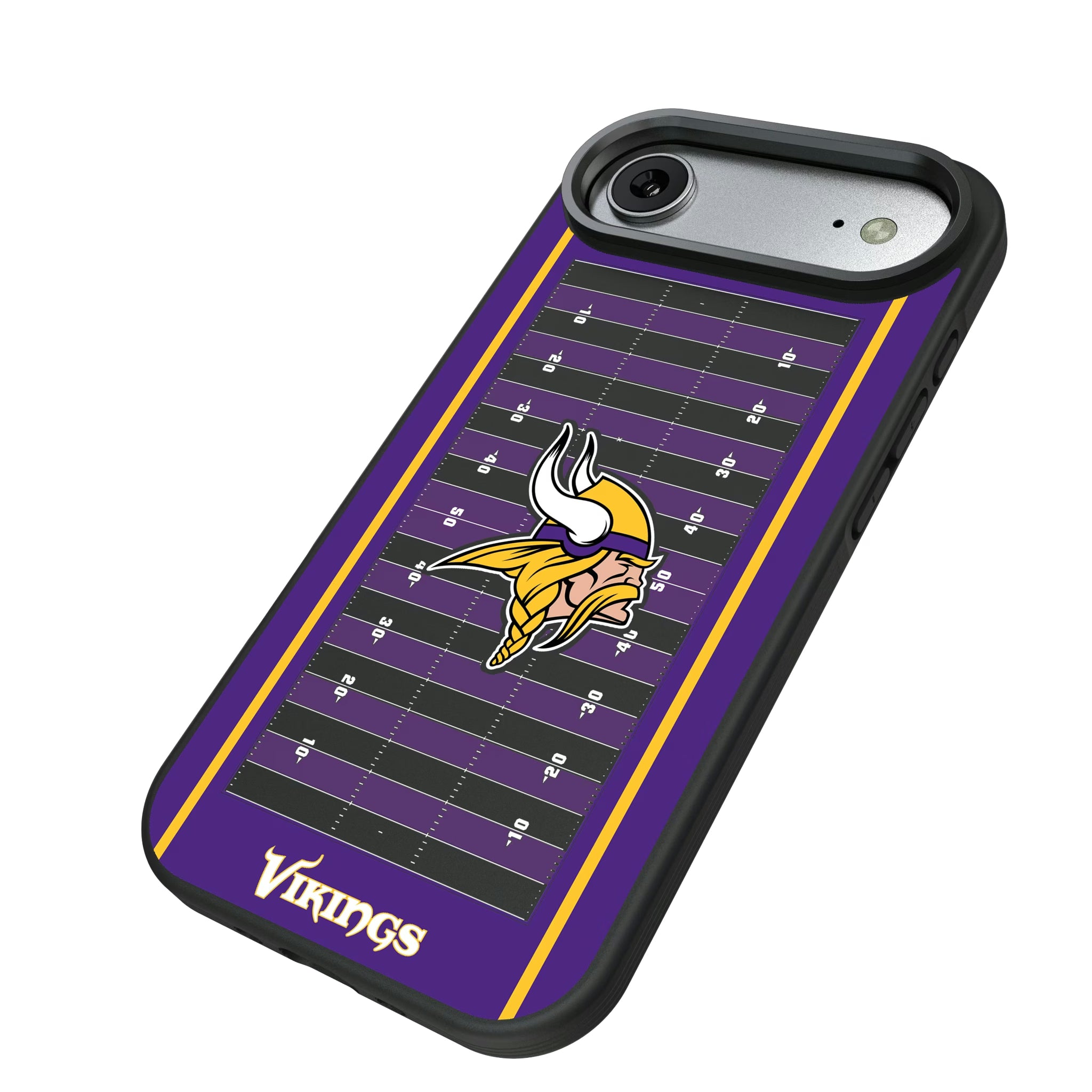 Minnesota Vikings Field iPhone Bump Phone Case for Apple iPhone - Isometric View#Device_iPhone Air