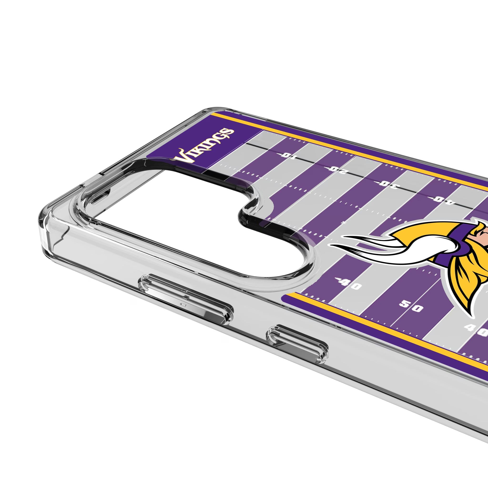 Minnesota Vikings Field Galaxy Clear Phone Case for Samsung Galaxy - Detail