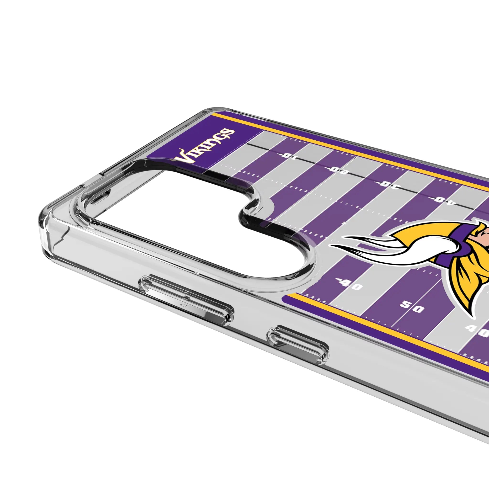 Minnesota Vikings Field Galaxy Clear Phone Case for Samsung Galaxy - Detail#Device_Galaxy S25 Ultra