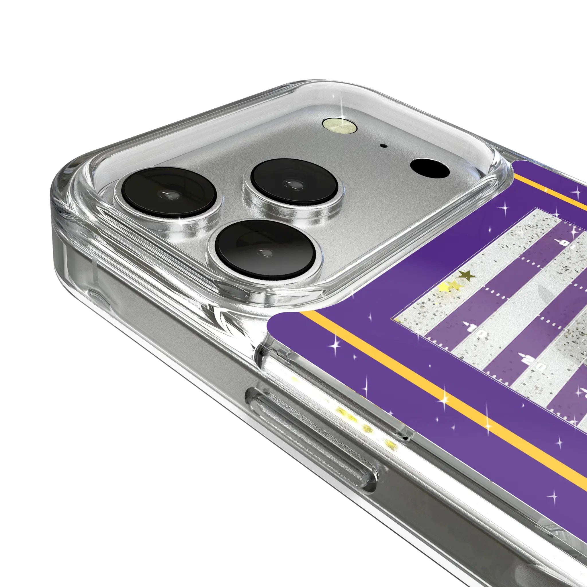Minnesota Vikings Field iPhone Glitter Phone Case for Apple iPhone - Detail