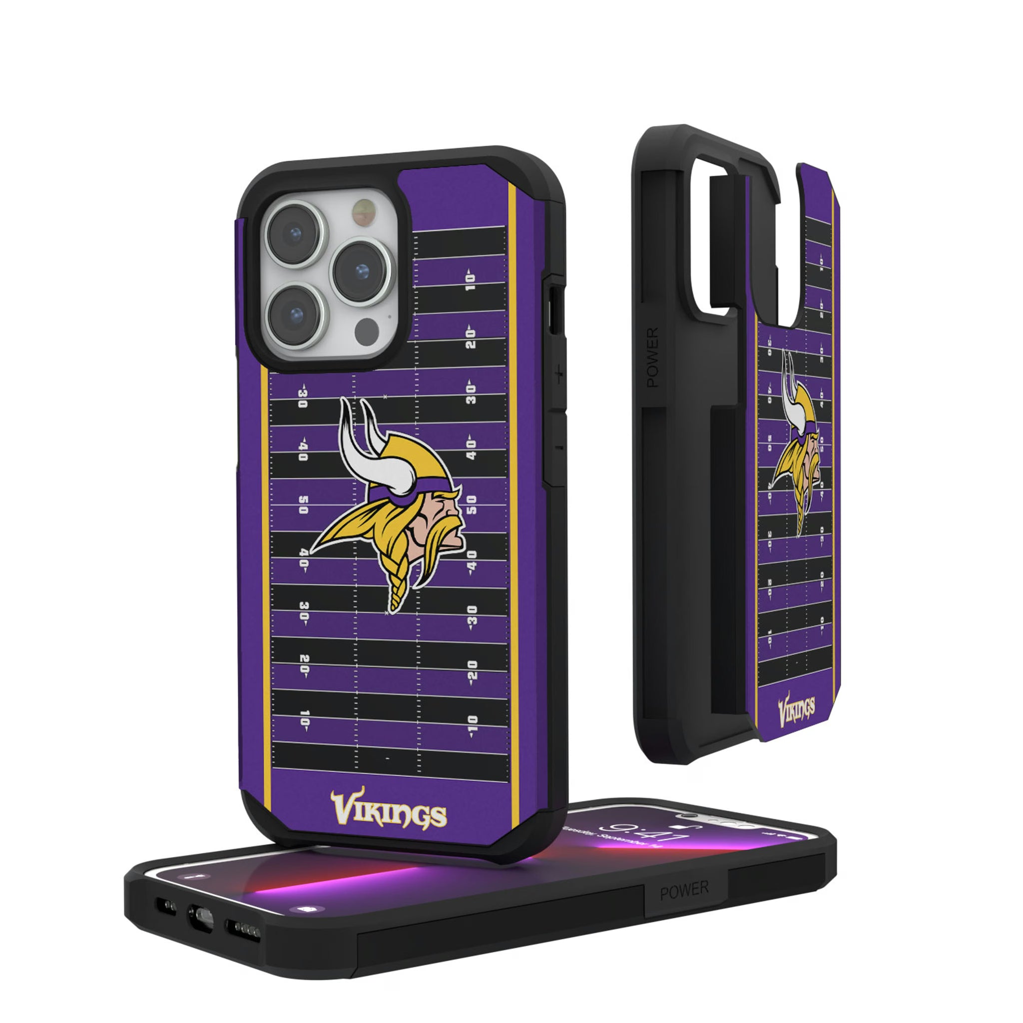 Minnesota Vikings Field iPhone Rugged Phone Case for Apple iPhone