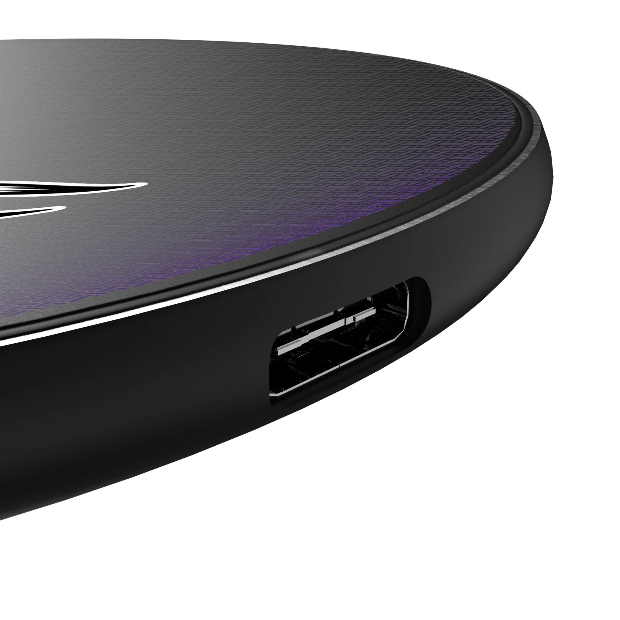 Minnesota Vikings Linen 15-Watt Wireless Charger - Detail