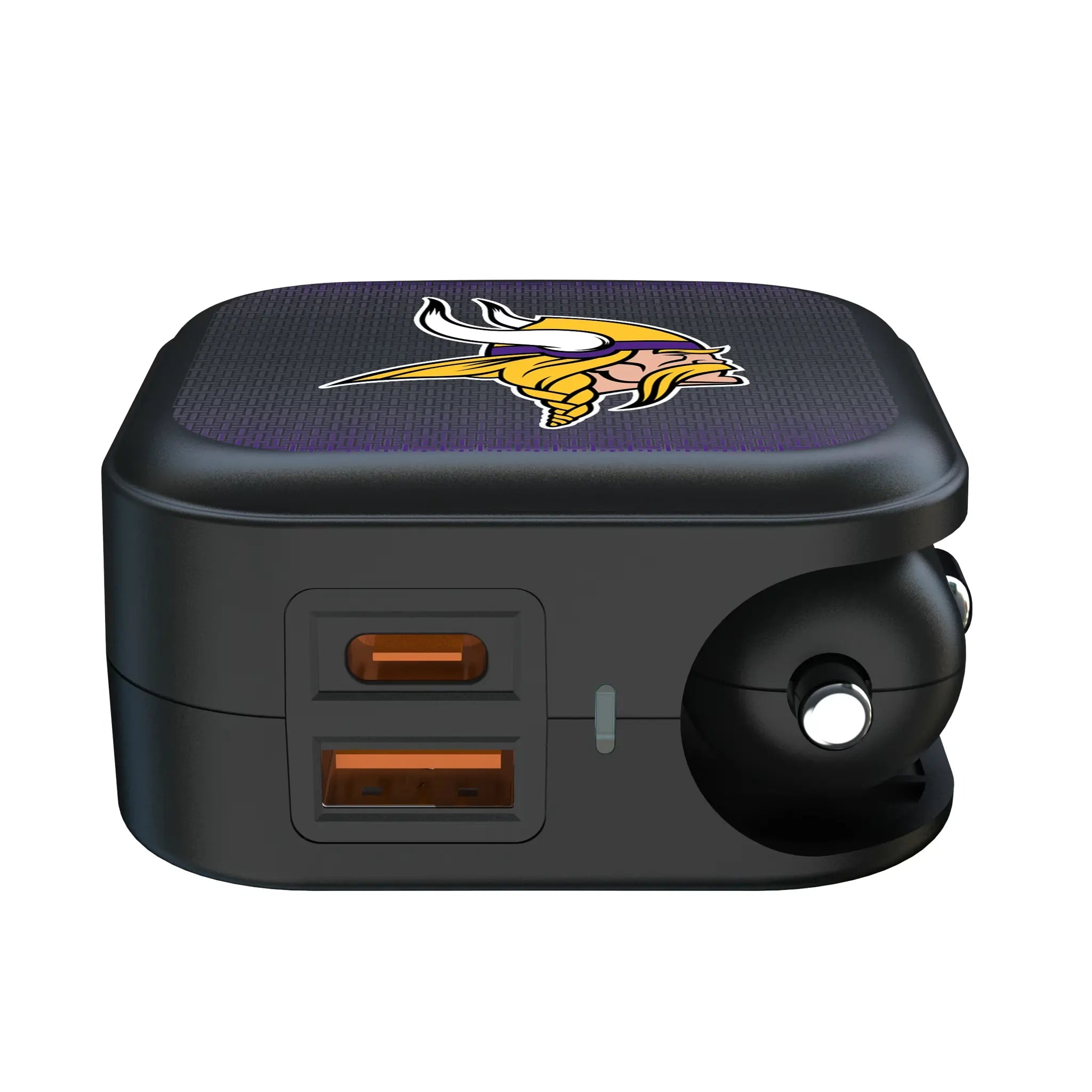 Minnesota Vikings Linen 2 in 1 USB A/C Charger