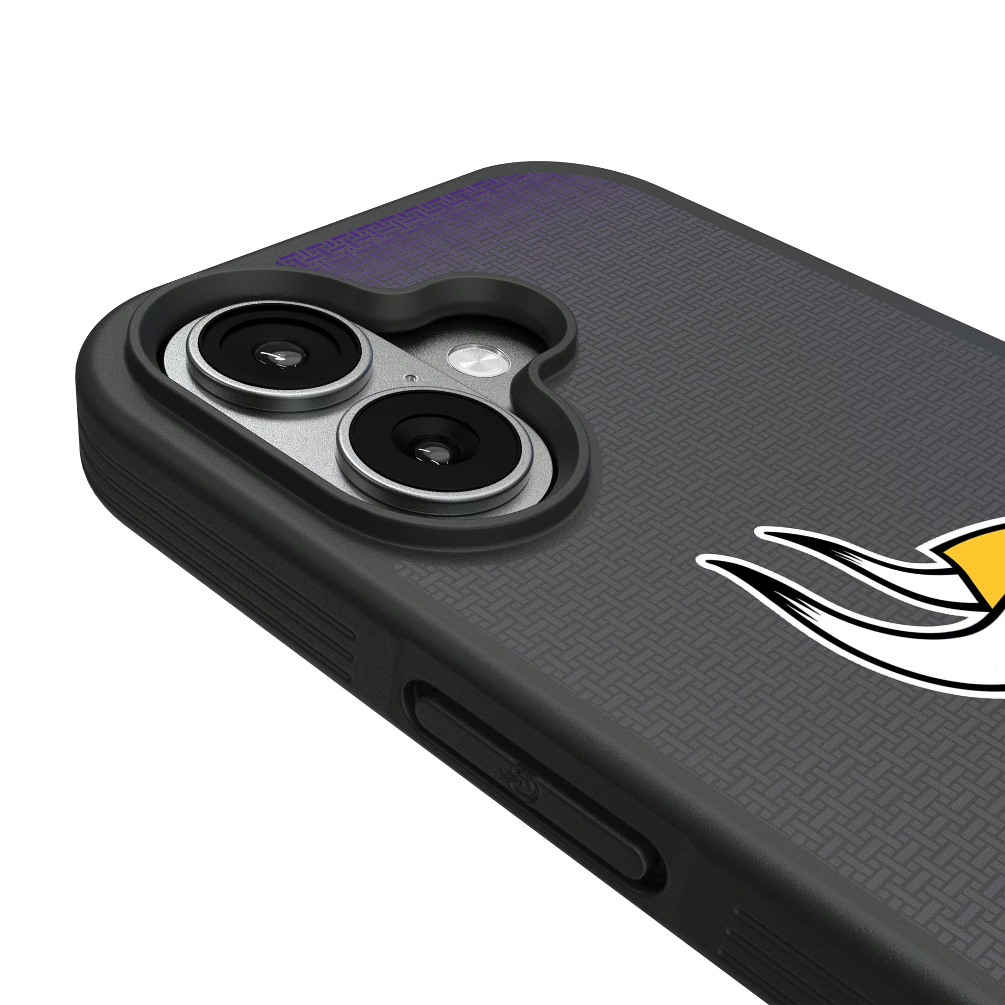 Minnesota Vikings Linen iPhone Bump Phone Case for Apple iPhone - Detail#Device_iPhone 17