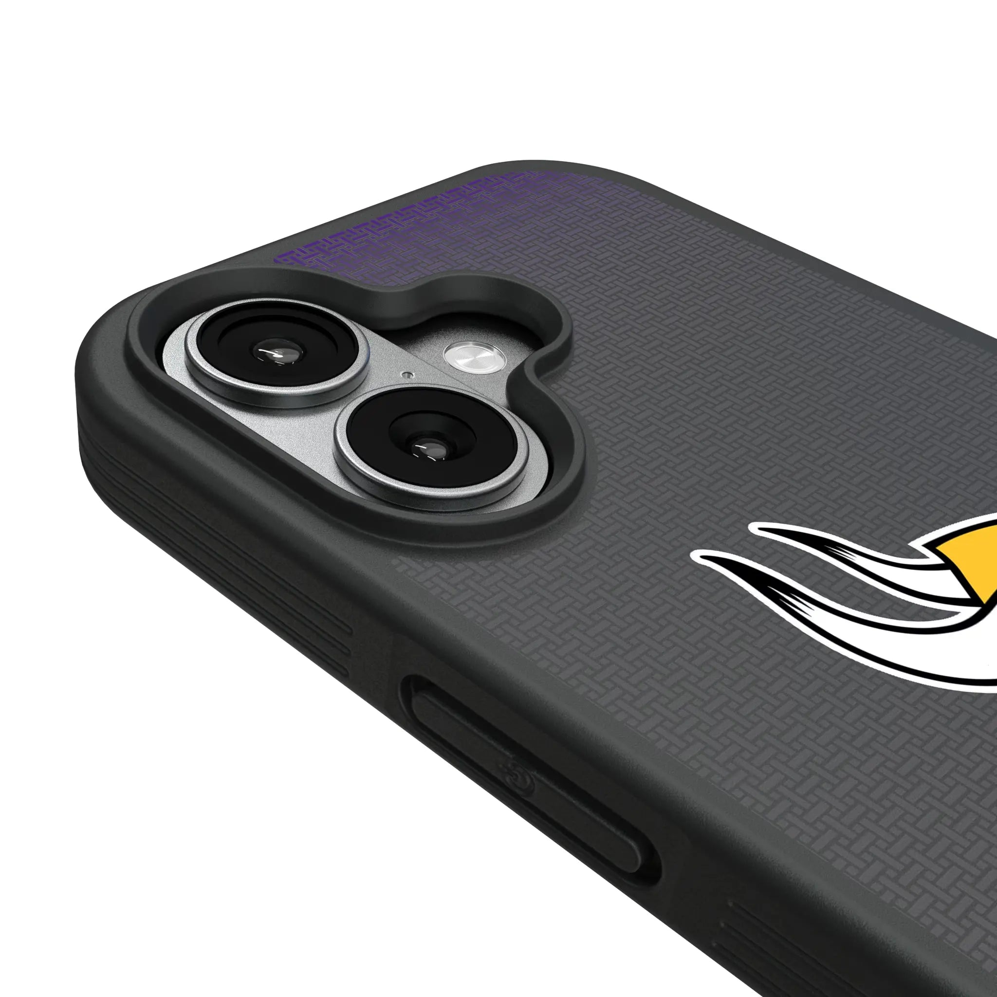 Minnesota Vikings Linen iPhone Bump Phone Case for Apple iPhone - Detail#Device_iPhone 17