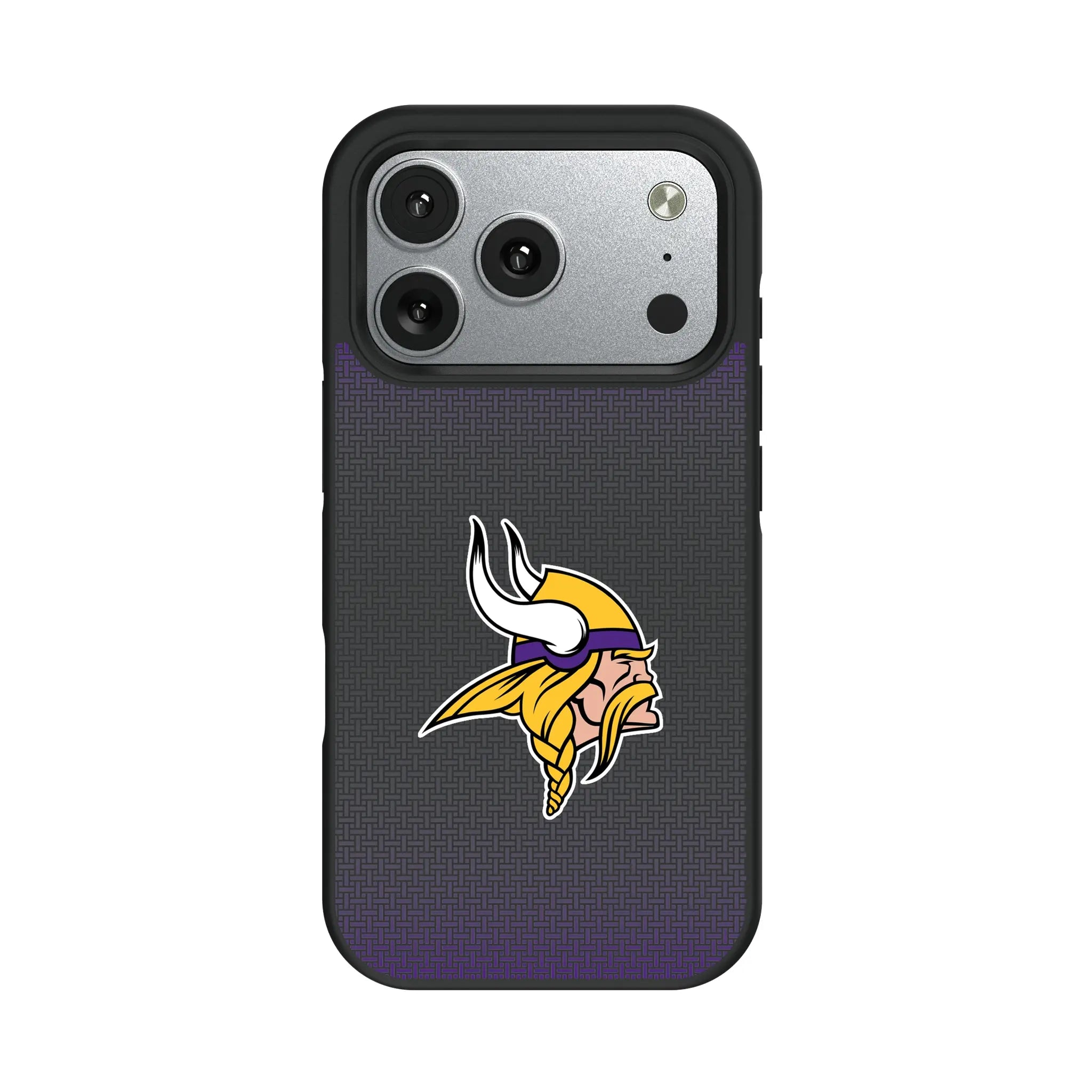 Minnesota Vikings Linen iPhone Bump Phone Case for Apple iPhone#Device_iPhone 17 Pro