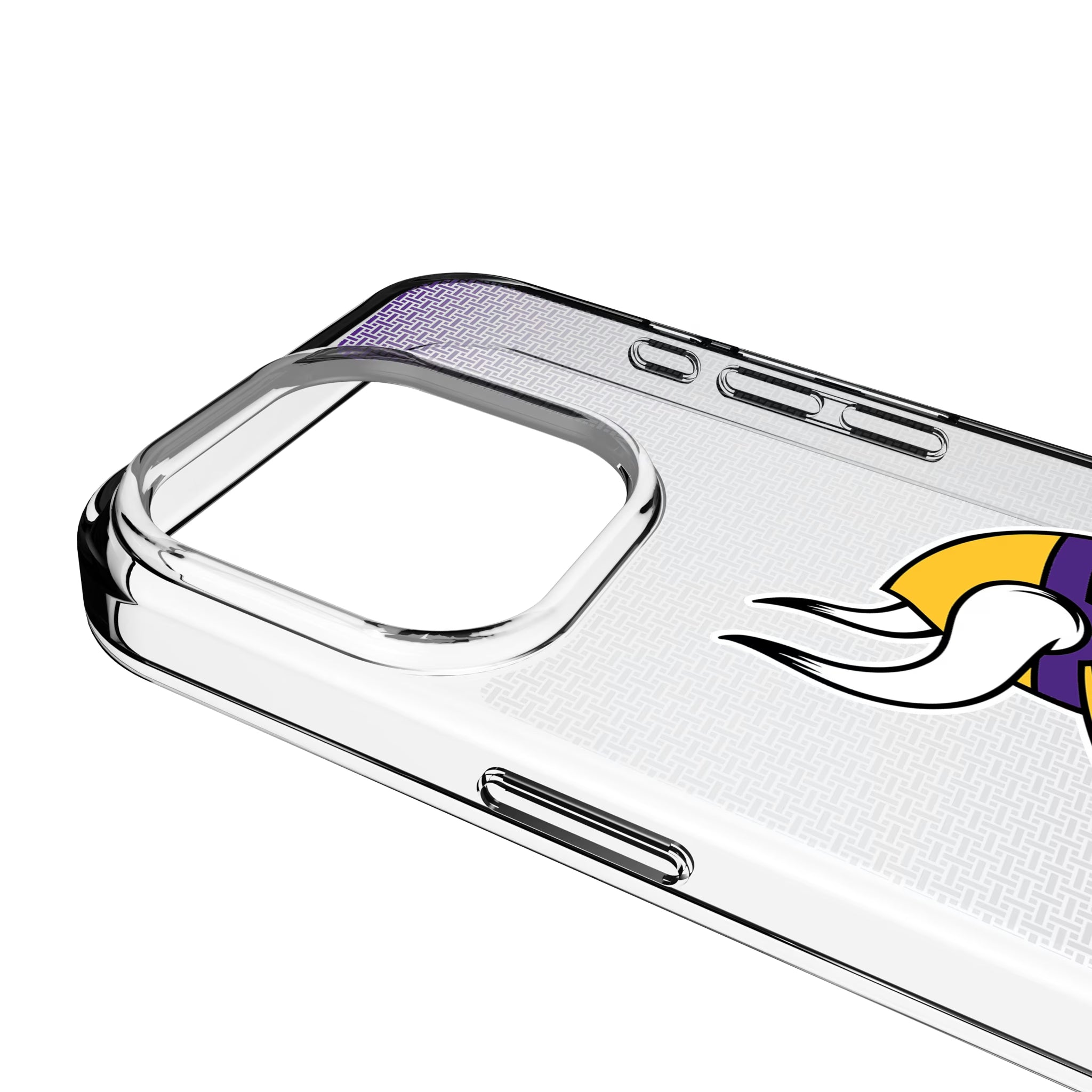 Minnesota Vikings Linen iPhone Clear Phone Case for Apple iPhone - Detail