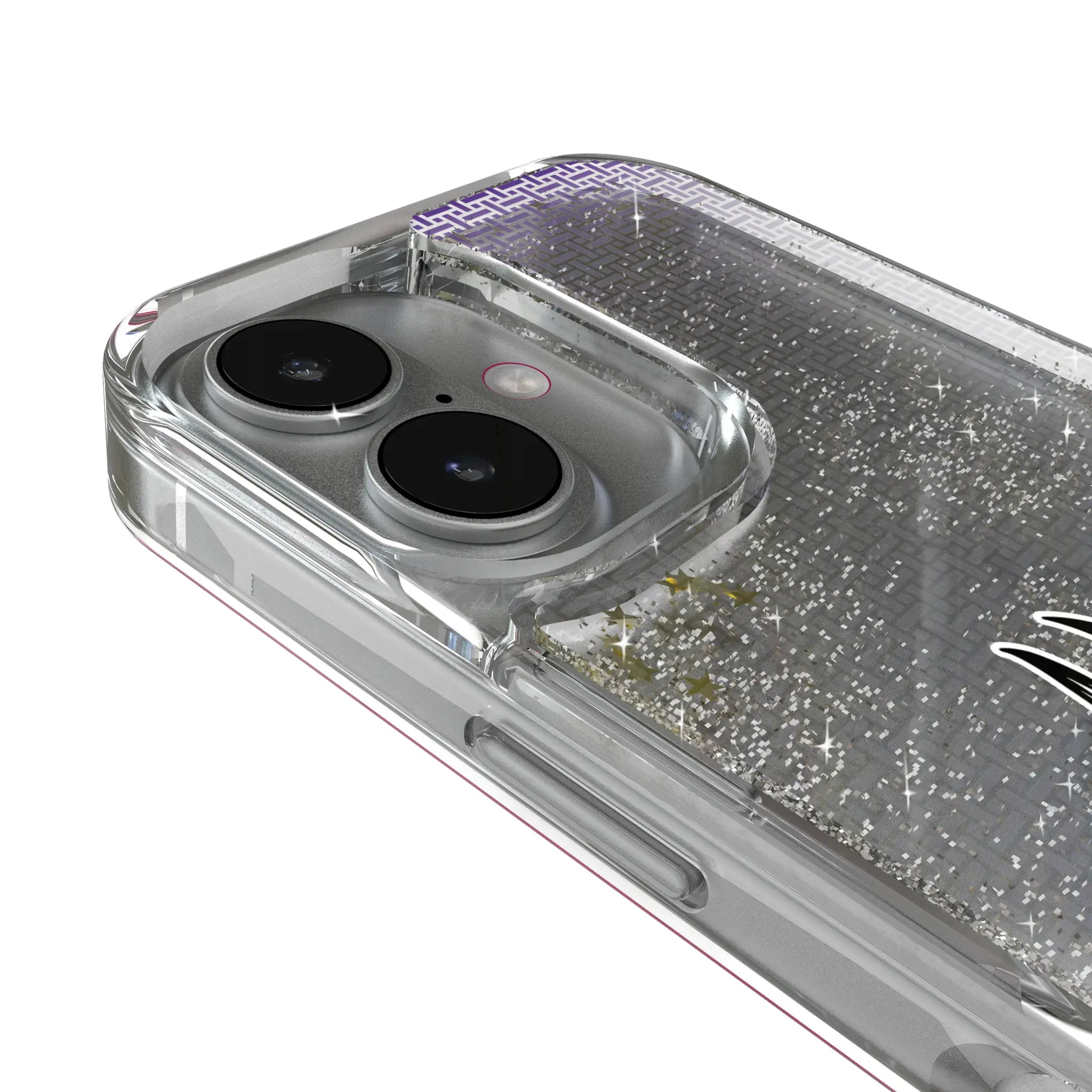 Minnesota Vikings Linen iPhone Glitter Phone Case for Apple iPhone - Detail