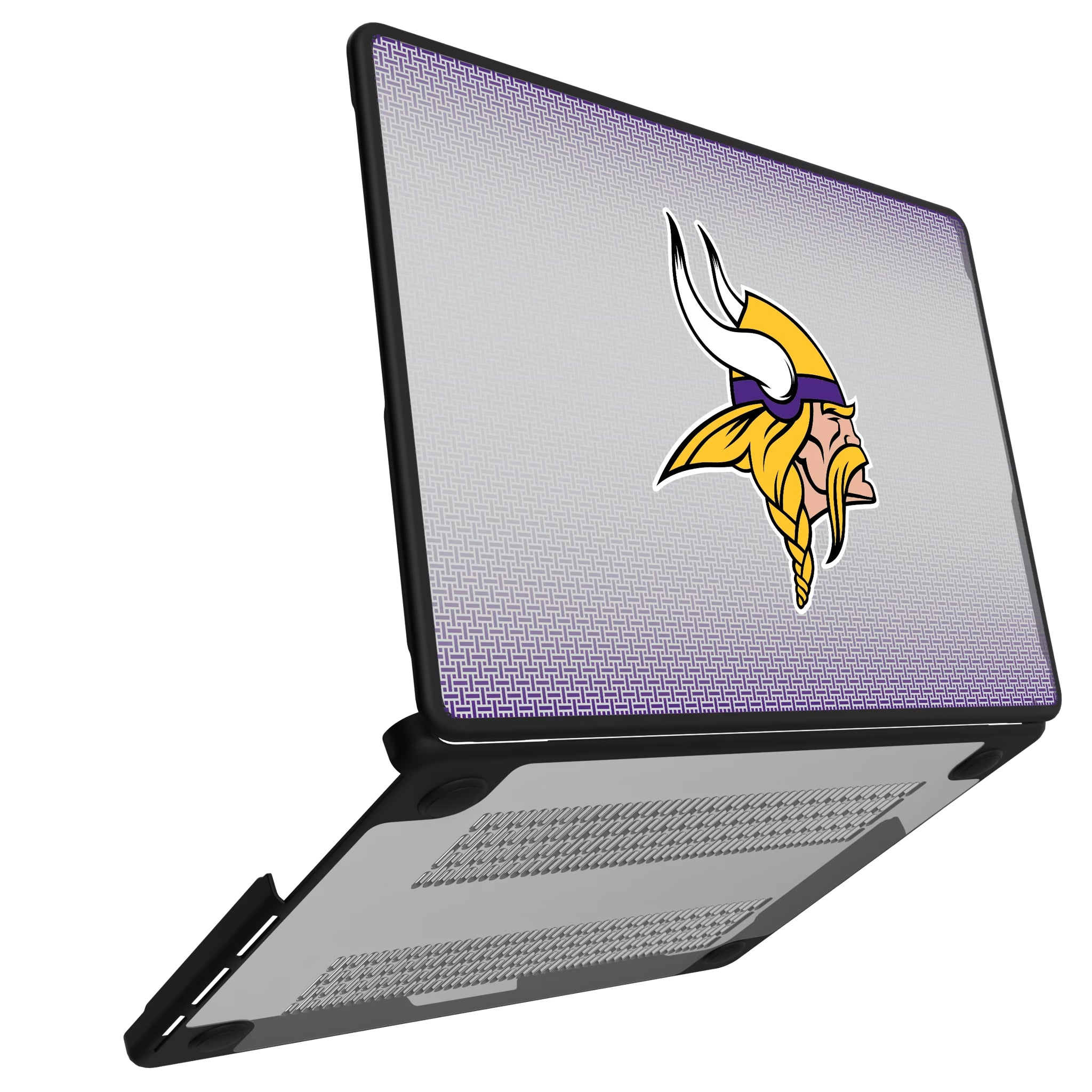 Minnesota Vikings Linen MacBook Laptop Case for Apple MacBook#Device_MacBook Pro (14-inch, 2021) / MacBook Pro (14-inch, 2023) / MacBook Pro (14-inch, 2024)