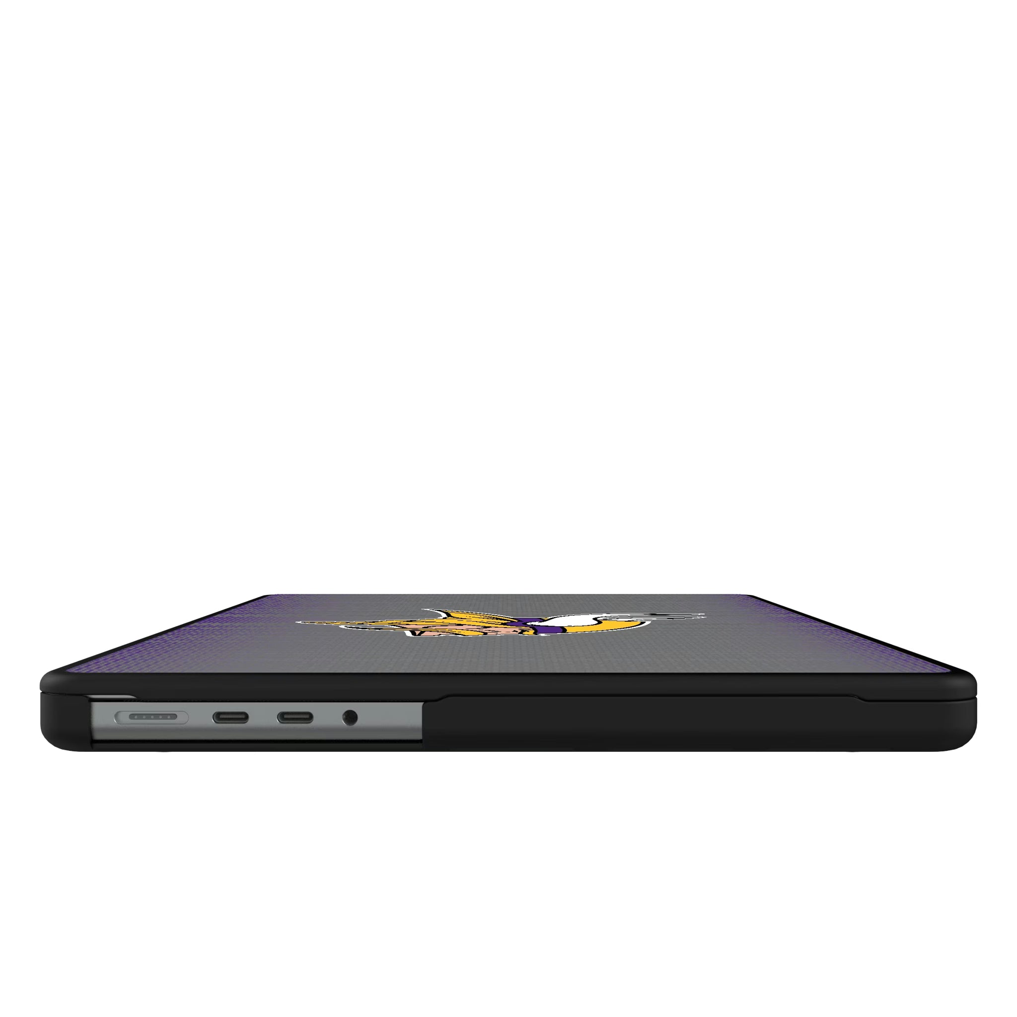 Minnesota Vikings Linen MacBook Laptop Case for Apple MacBook#Device_MacBook Pro (14-inch, 2021) / MacBook Pro (14-inch, 2023) / MacBook Pro (14-inch, 2024)